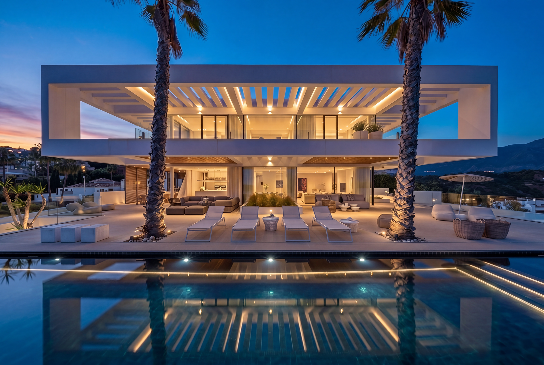  Contemporary architecture villa with panoramic views in La Quinta - 物件實景