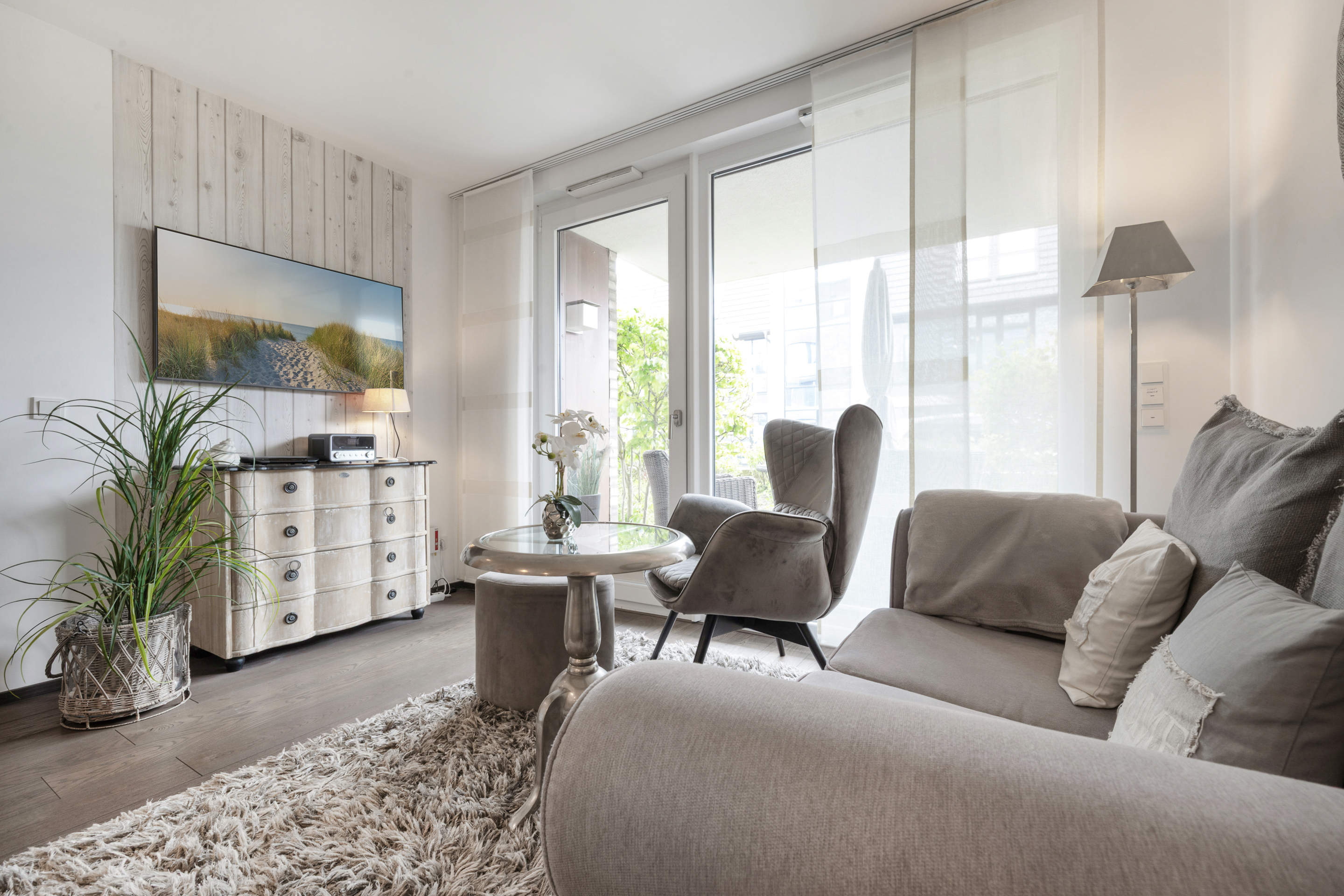  Villa Strauch: Stilvolle 2-Zimmer-Erdgeschosswohnung mit Terrasse und hochwer... - 物件實景