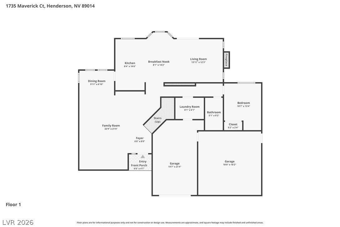 Henderson, Nevada, 89014, United States, 4 Bedrooms Bedrooms, ,3 BathroomsBathrooms,Residential,For Sale,2028376