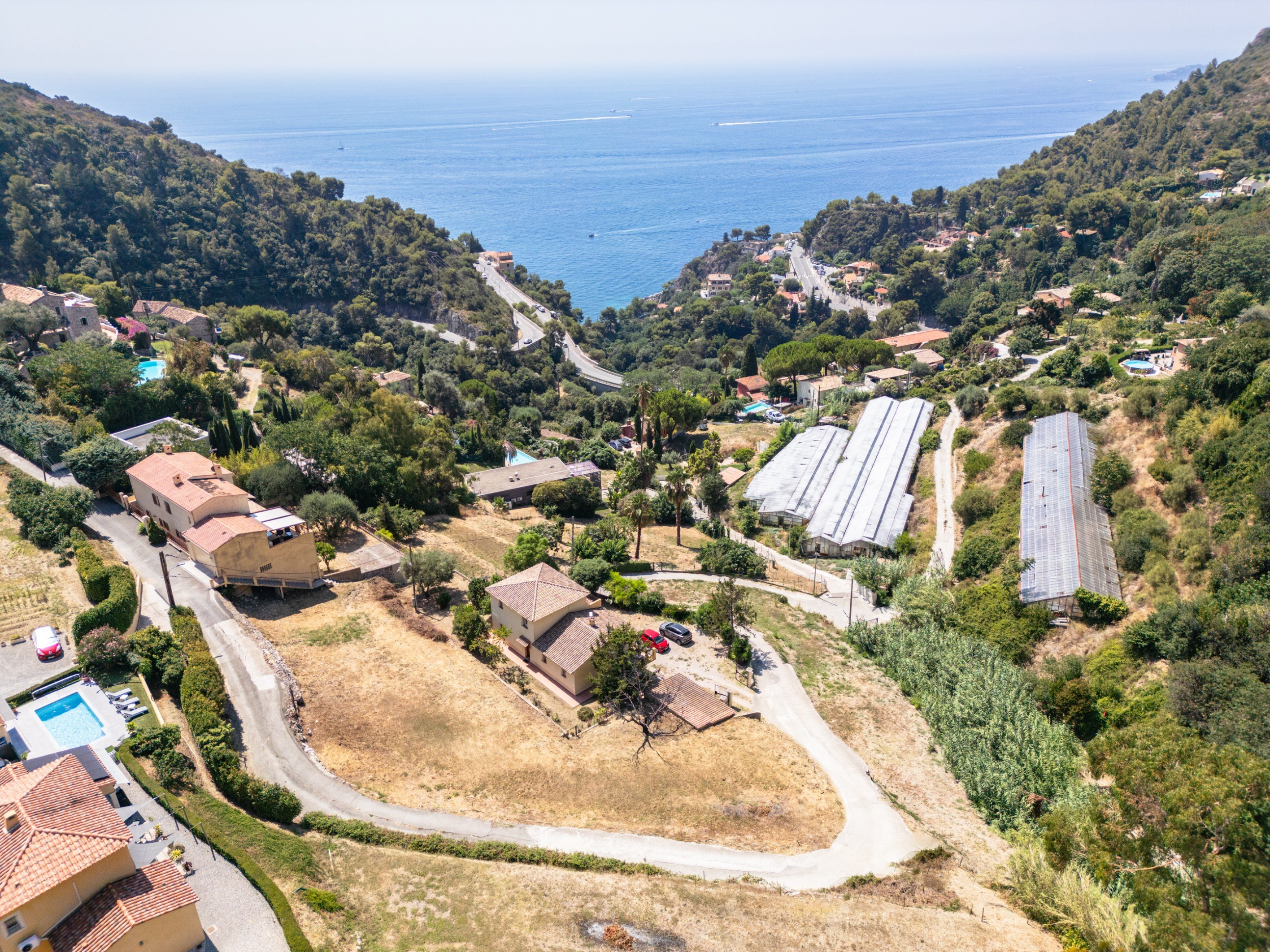  Èze: 988 sq m building plot near Monaco - Villa project - 物件實景