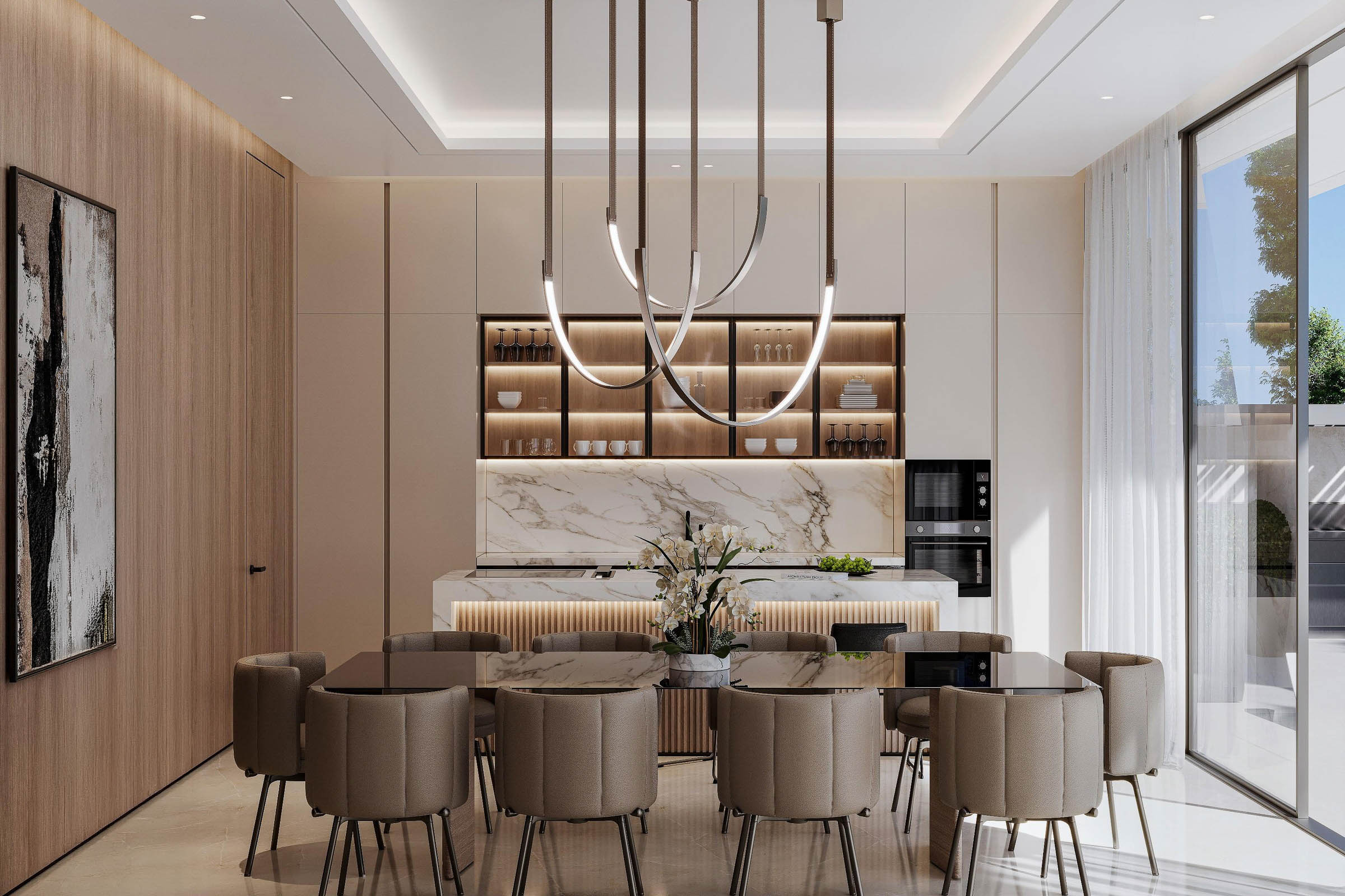  Brand New Home With Burj Khalifa Views in Jumeirah - 物件實景