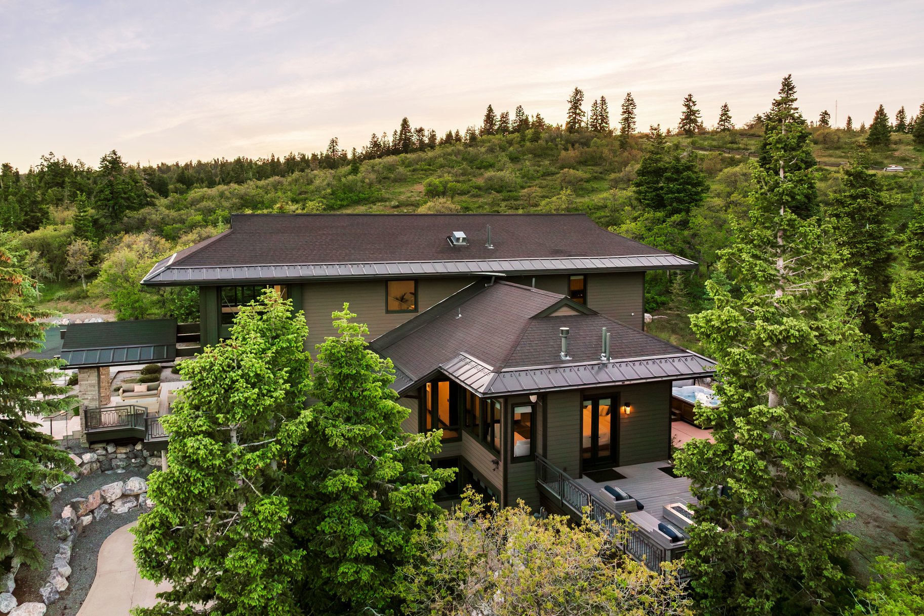  Private Mountain Top Retreat in Park City with Panoramic Ski Resort Views - 物件實景