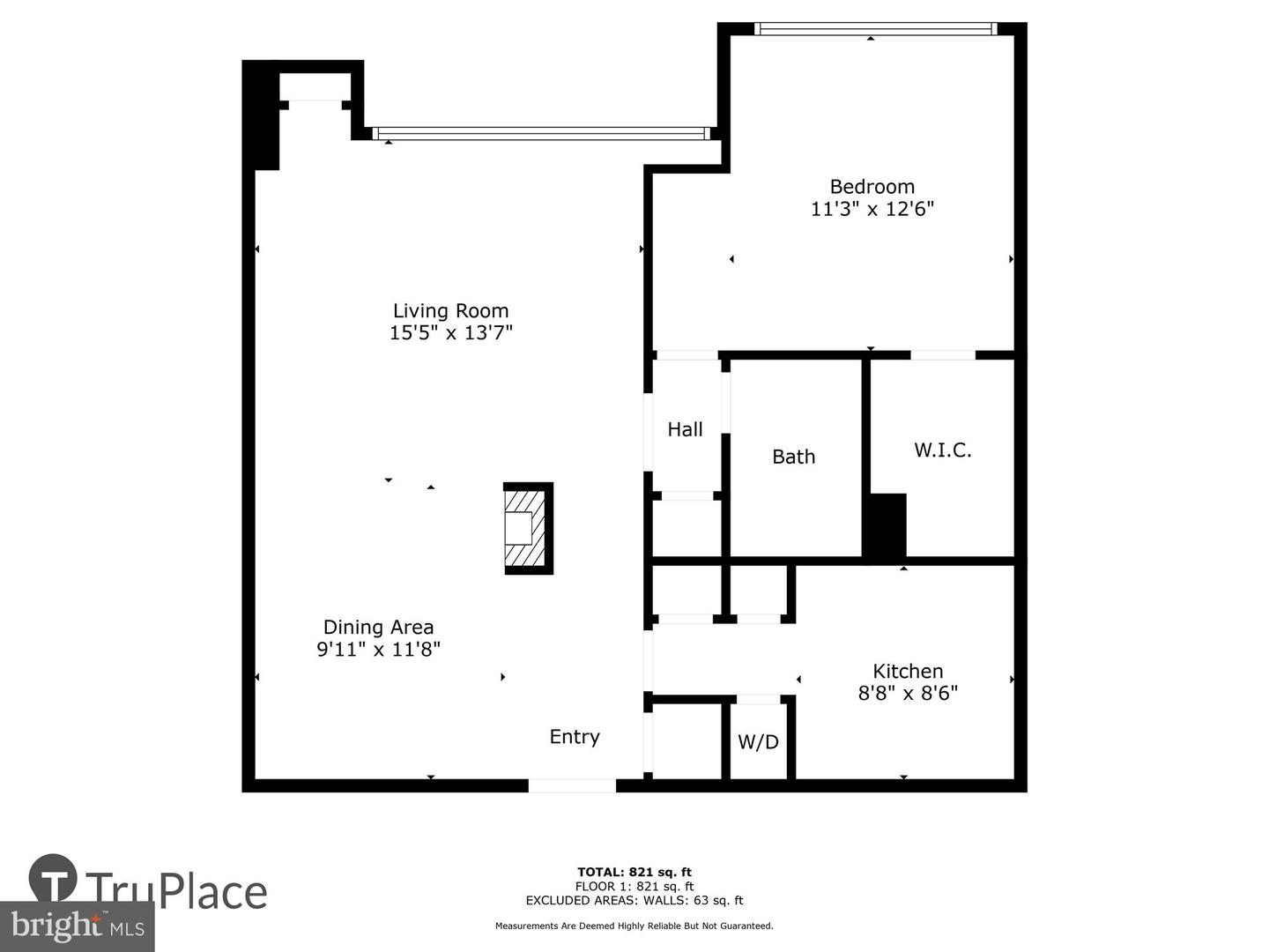 Washington, District of Columbia, 20007, United States, 1 Bedroom Bedrooms, ,1 BathroomBathrooms,Residential,For Sale,1941615