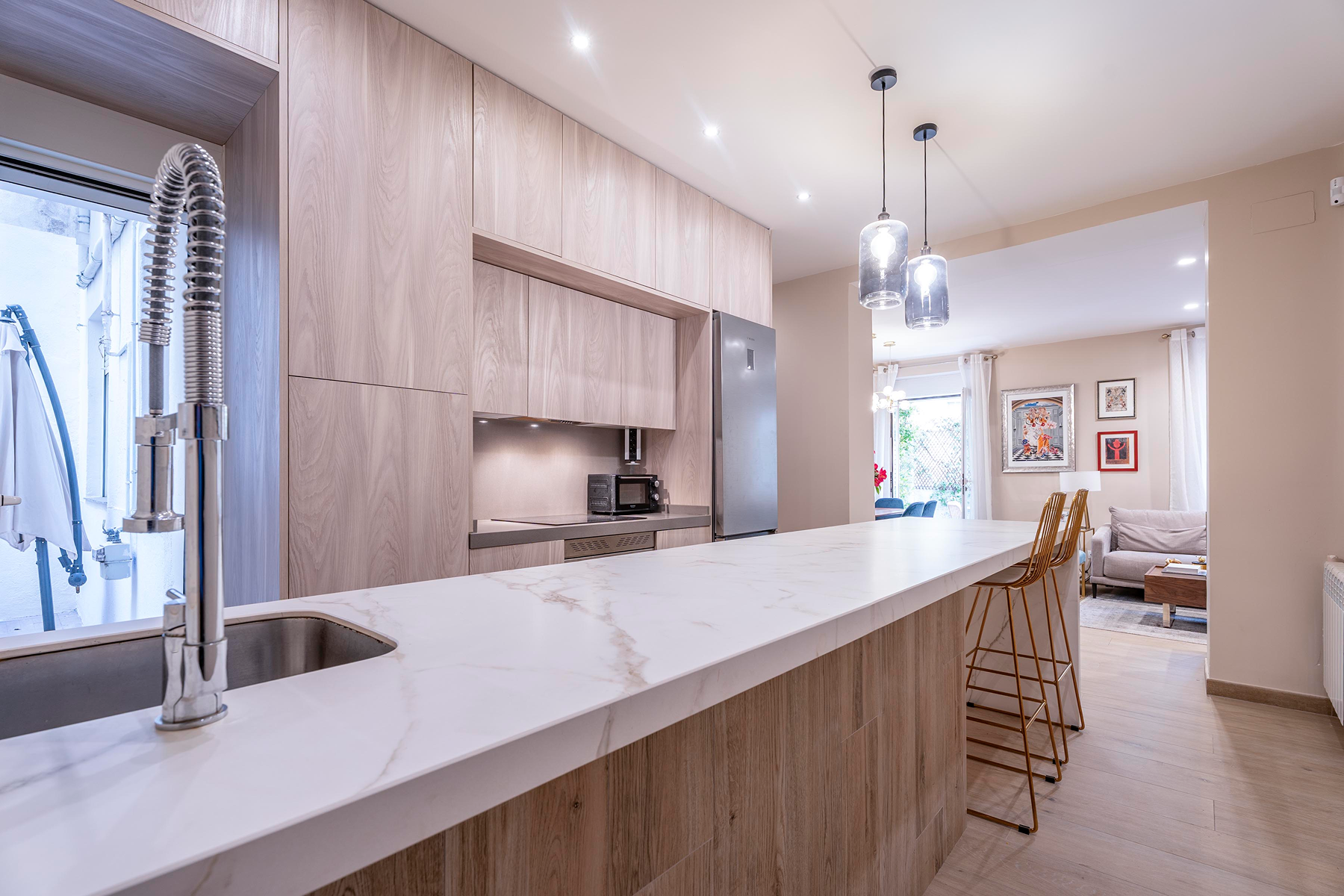  2-Bedroom flat with patio in Alcalde Sainz de Baranda - 物件實景