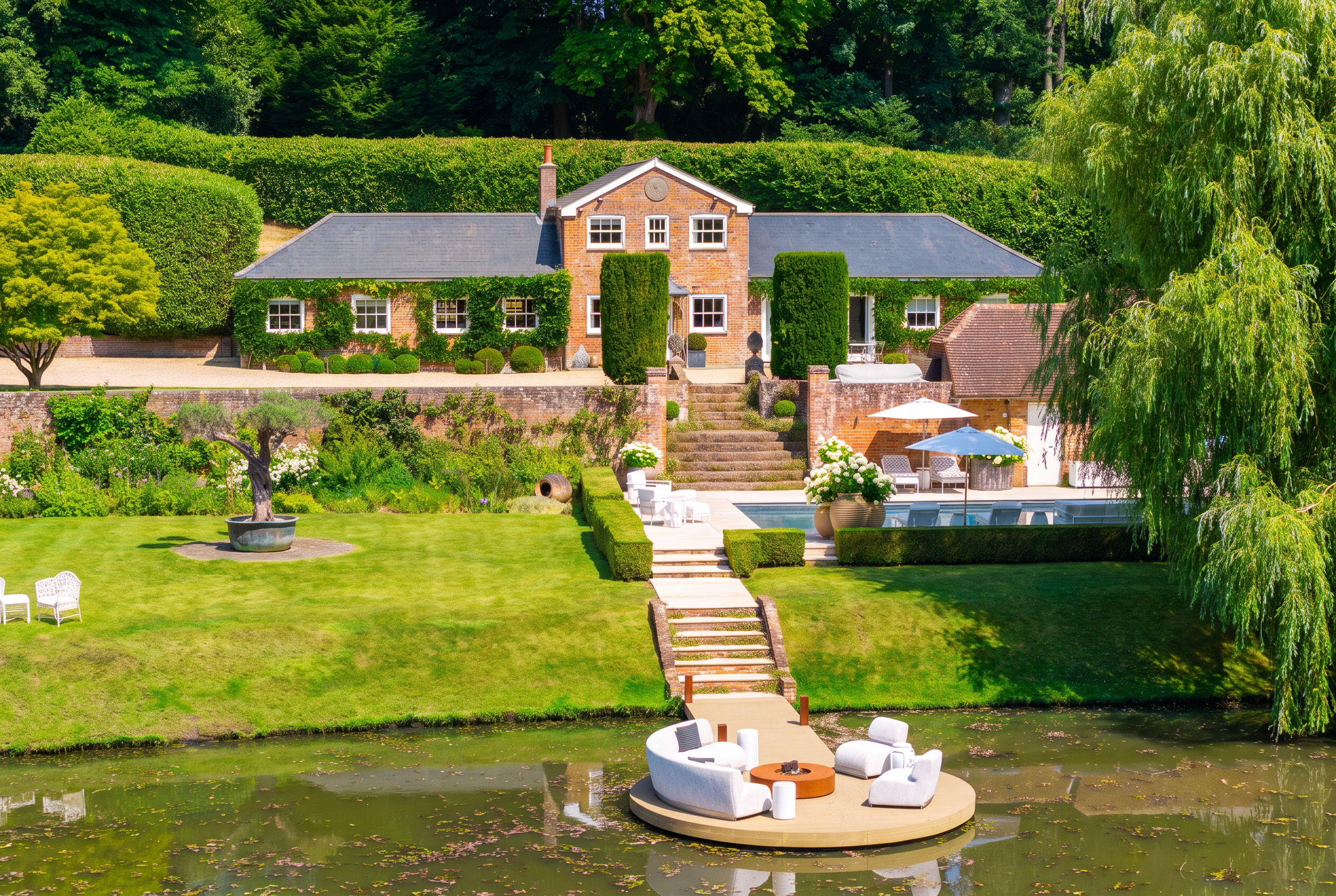  A Magnificent Grade II-Listed Country Estate in Berkshire - 物件實景