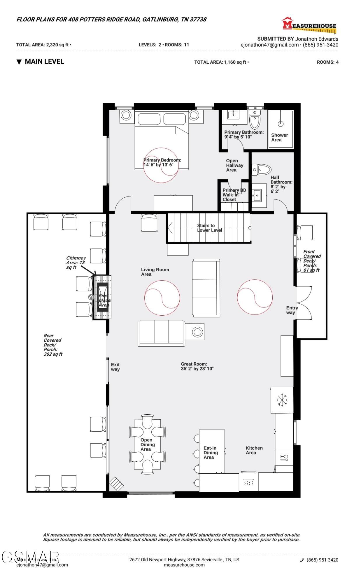 Gatlinburg, Tennessee, 37738, United States, 3 Bedrooms Bedrooms, ,4 BathroomsBathrooms,Residential,For Sale,2024067