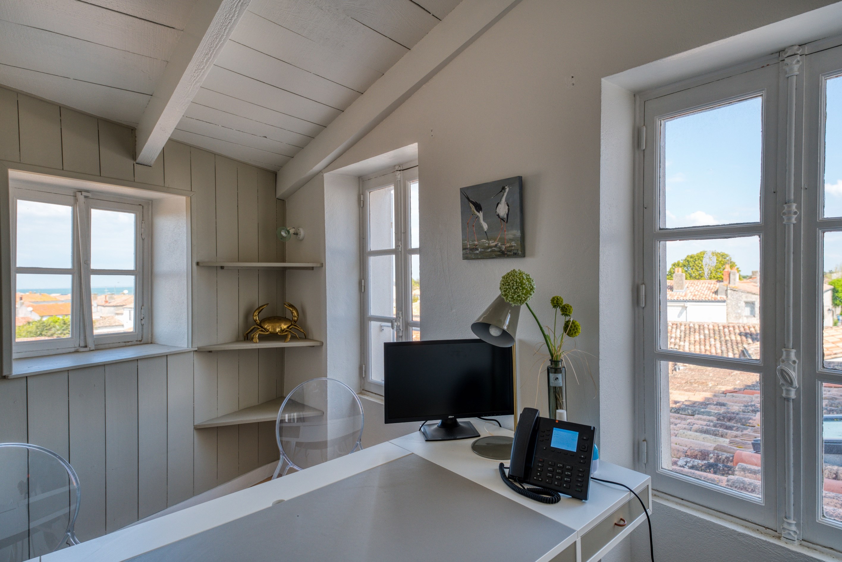  Île de Ré - Saint Martin de Ré - Unique duplex with city and ocean view - 物件實景