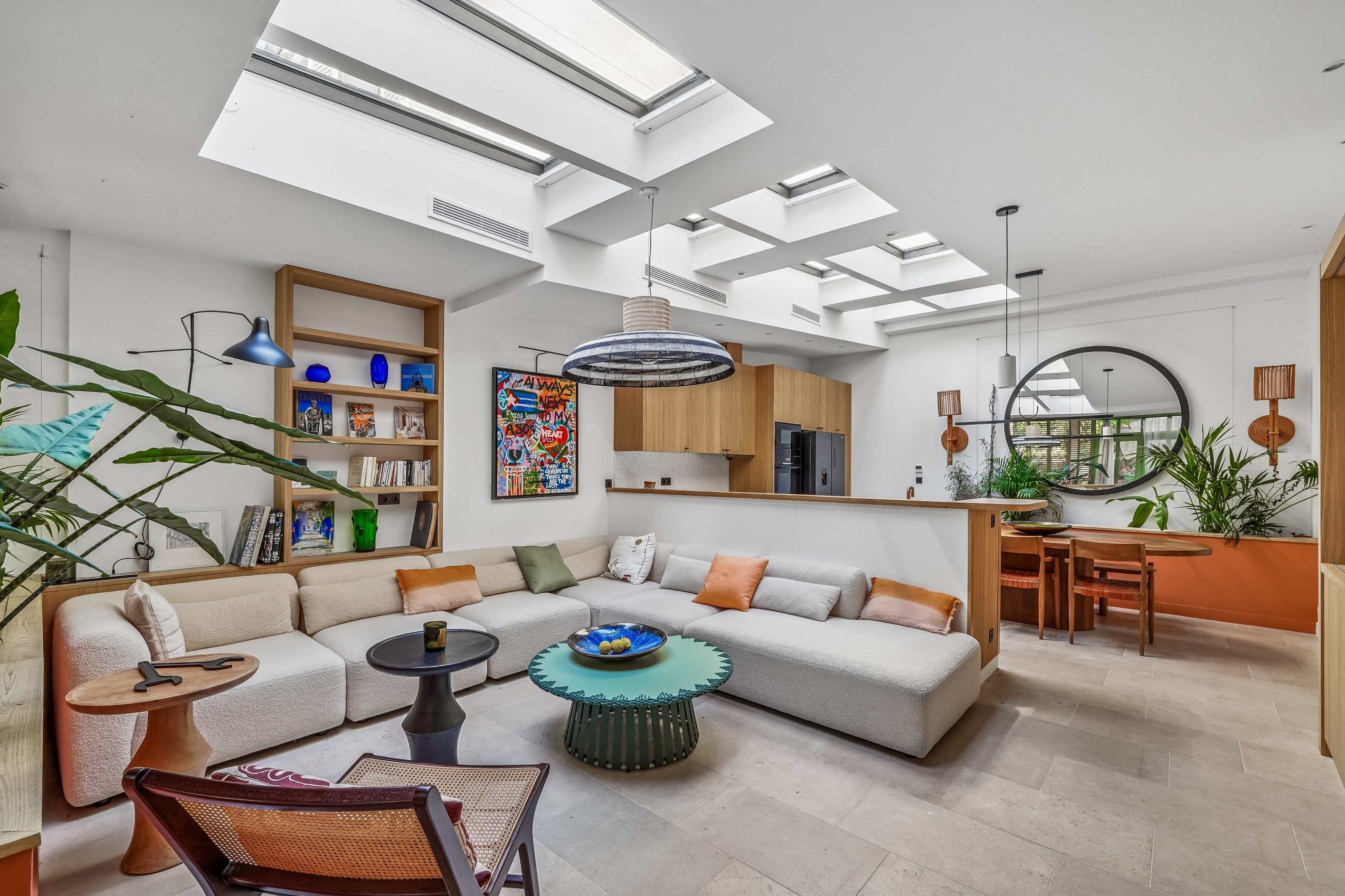 Stunning Renovated Artist’s Studio with Terrace and AC – Paris 5th - 物件實景