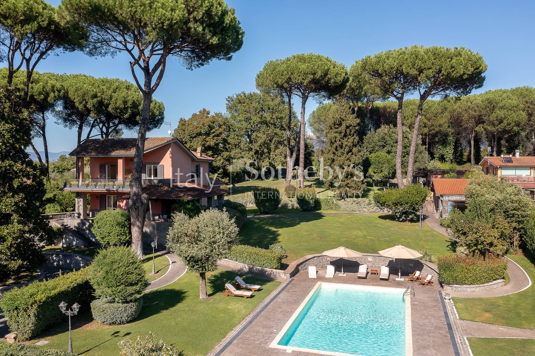  Elegant Villa with Park and Pool near Rome - 物件實景