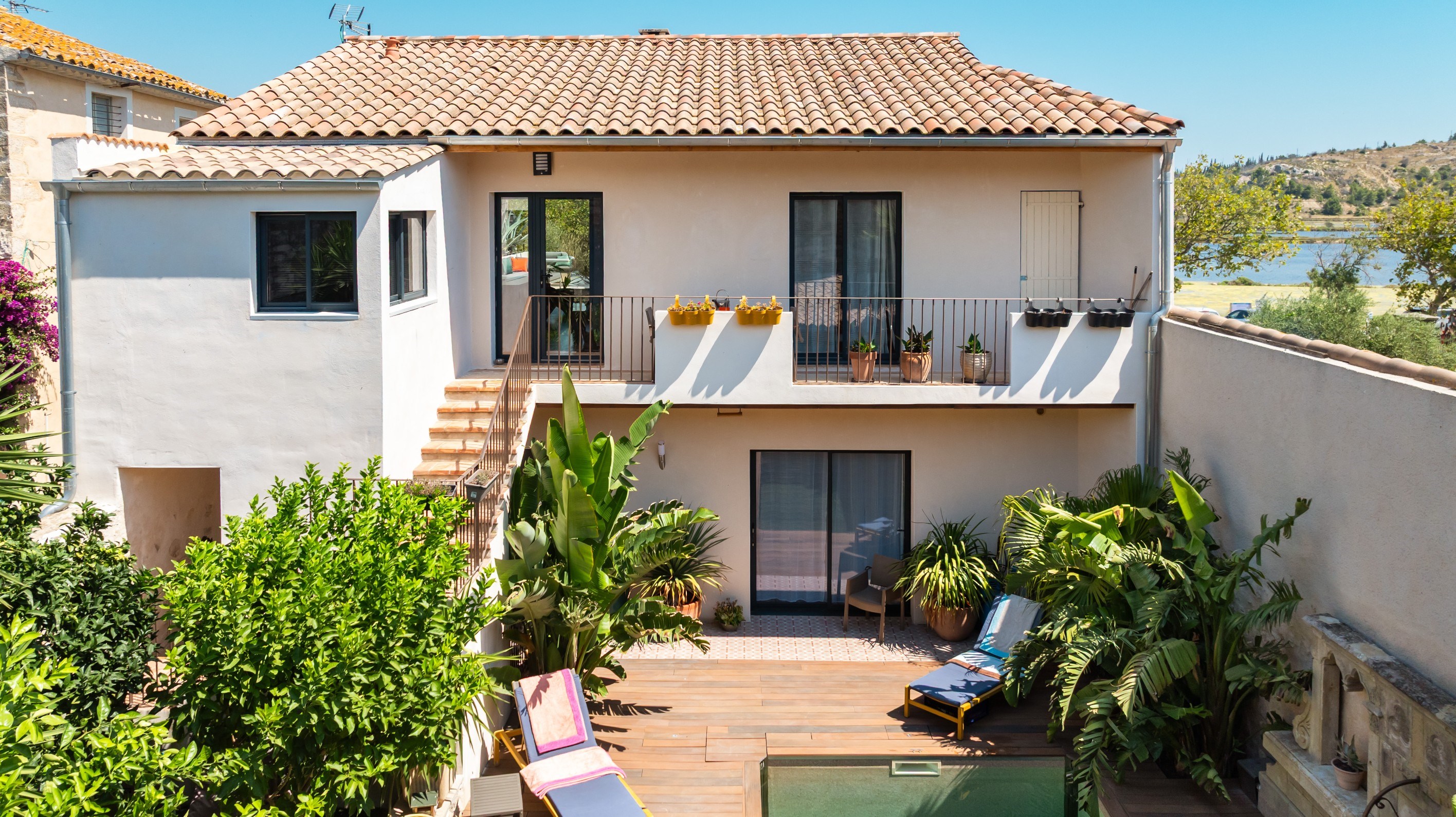  Rare home with lagoon views in the heart of the village of Peyriac-de-Mer. - 物件實景