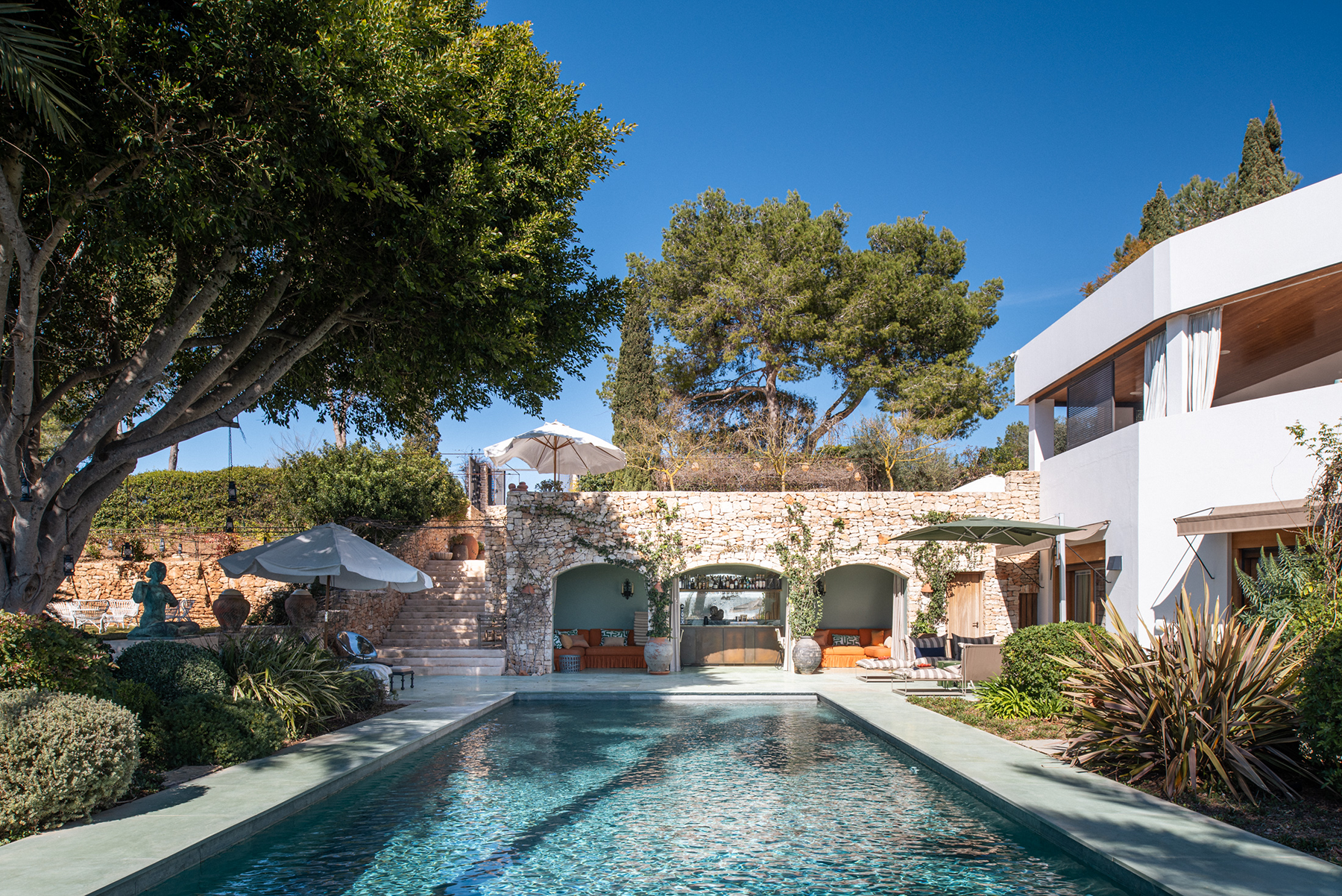  Villa with sea and mountain views of Ibiza - 物件實景