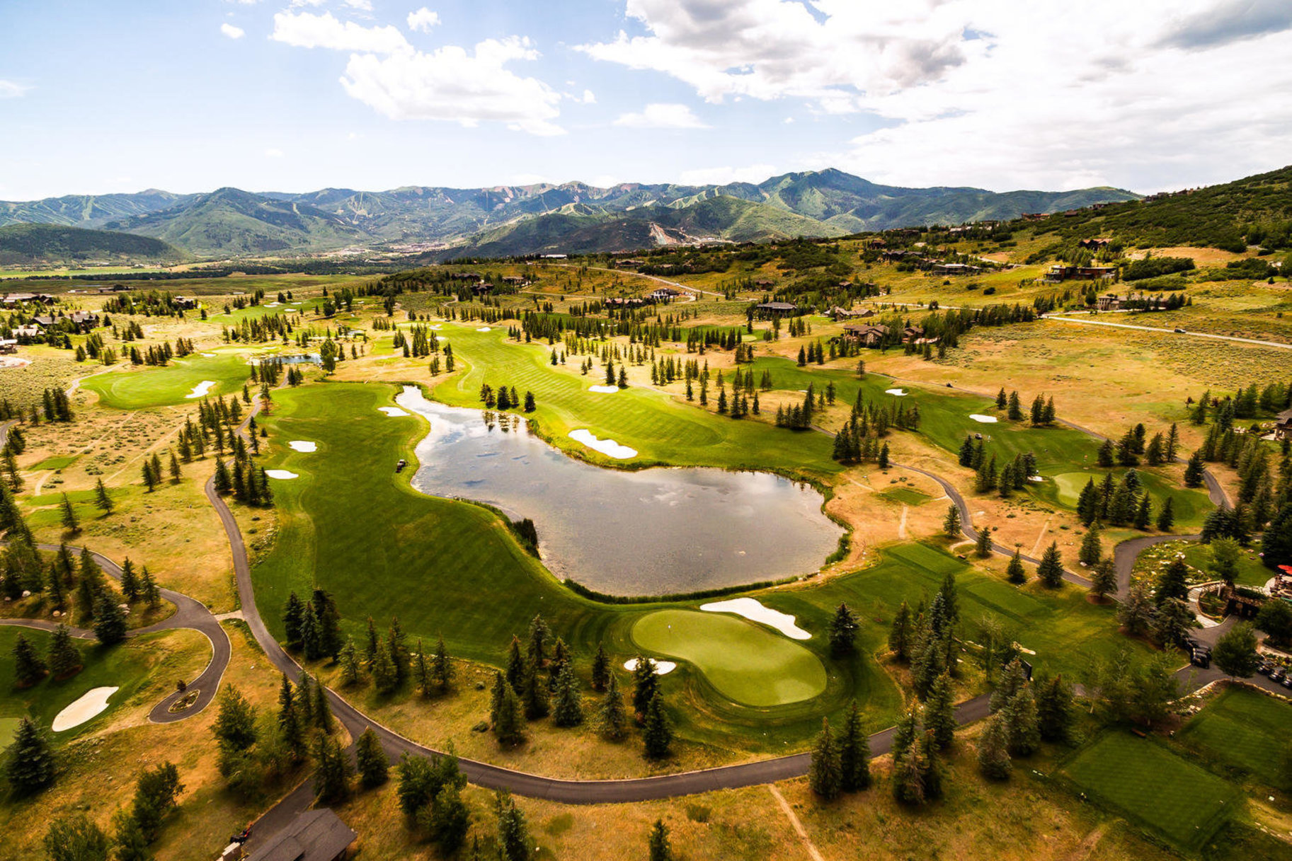  South-facing, Flat Lot on the 4th Green at Glenwild with Ski Resort Views - 物件實景