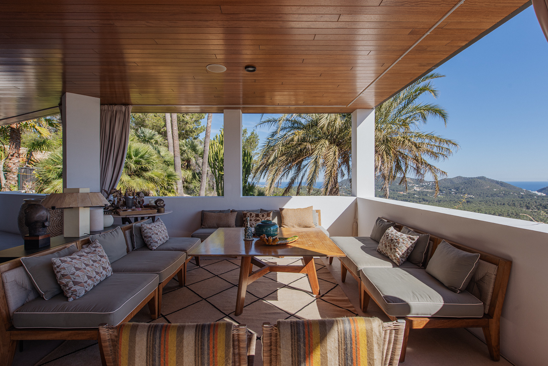  Villa with sea and mountain views of Ibiza - 物件實景