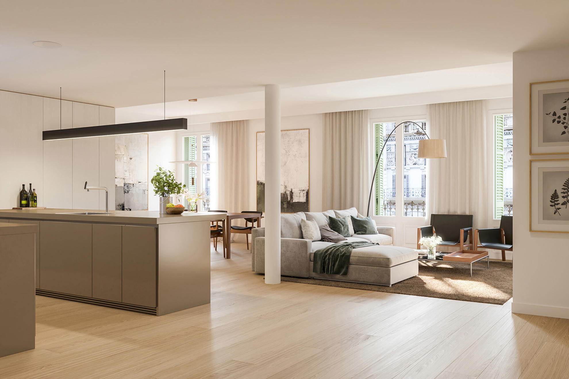  Landmark apartments on Barcelona’s iconic Rambla de Catalunya - 物件實景