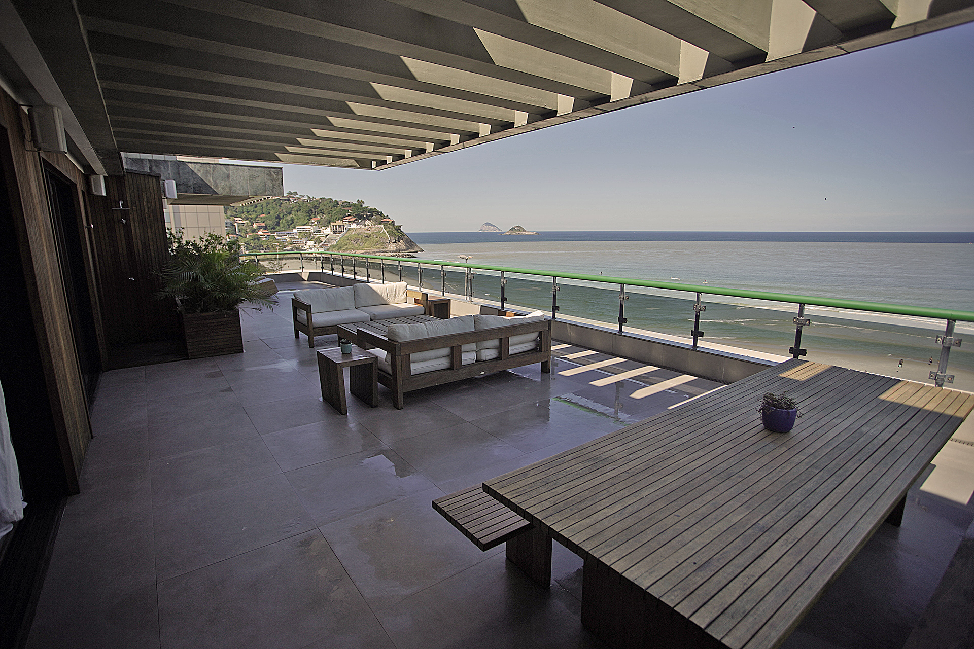  Single-level penthouse with direct ocean views in Jardim Oceânico - 物件實景