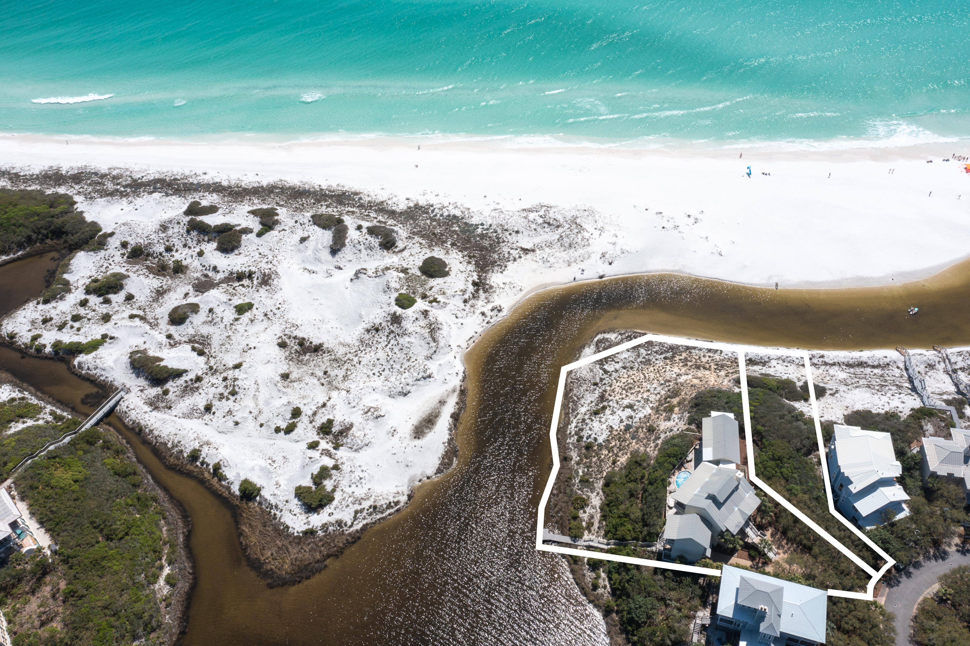  Waterfront Retreat With Panoramic Gulf And Dune Lake Views - 物件實景