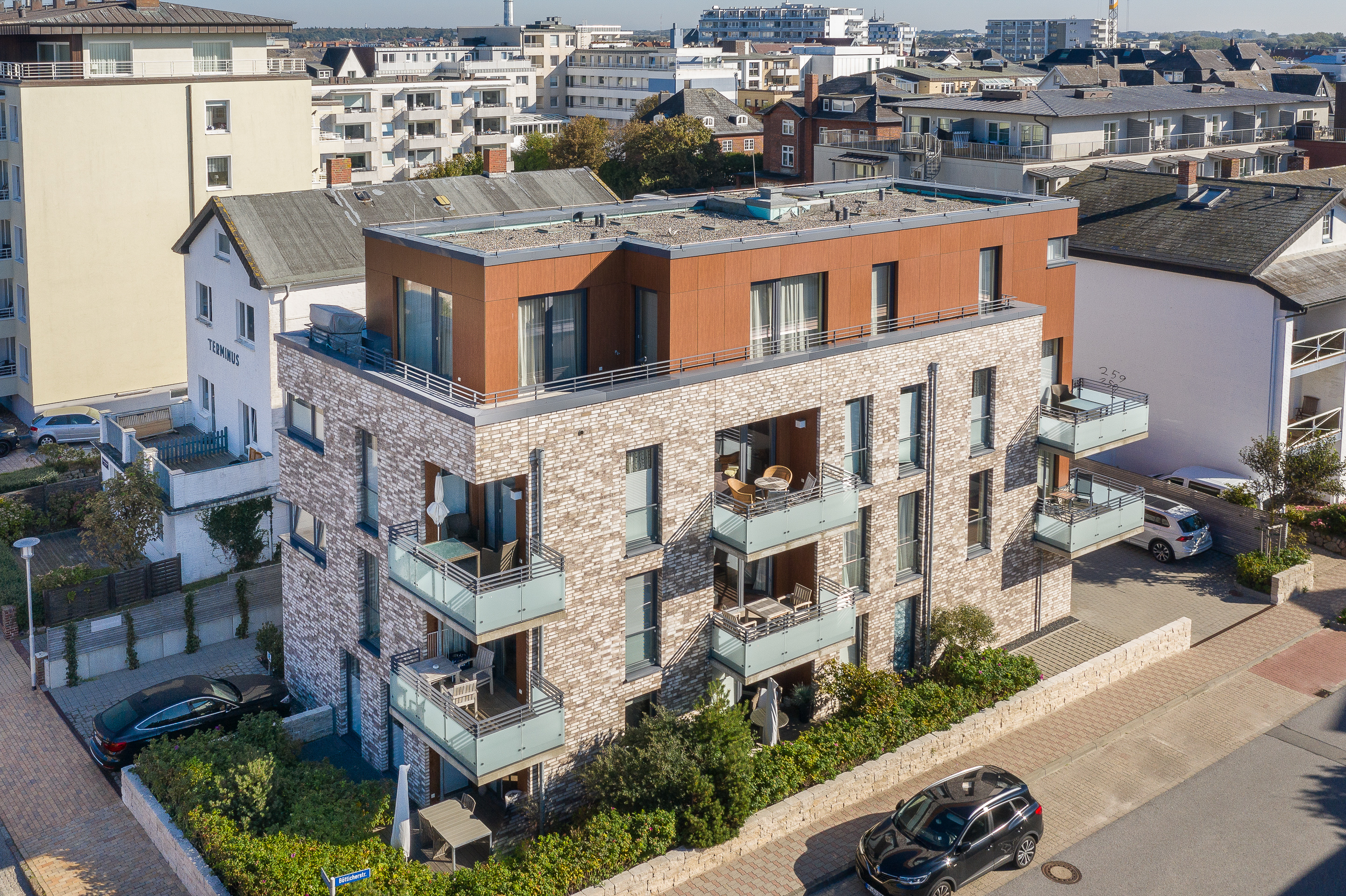  Villa Strauch: Großzügige 3-Zimmer-Wohnung mit Terrasse in Strandnähe von Wes... - 物件實景