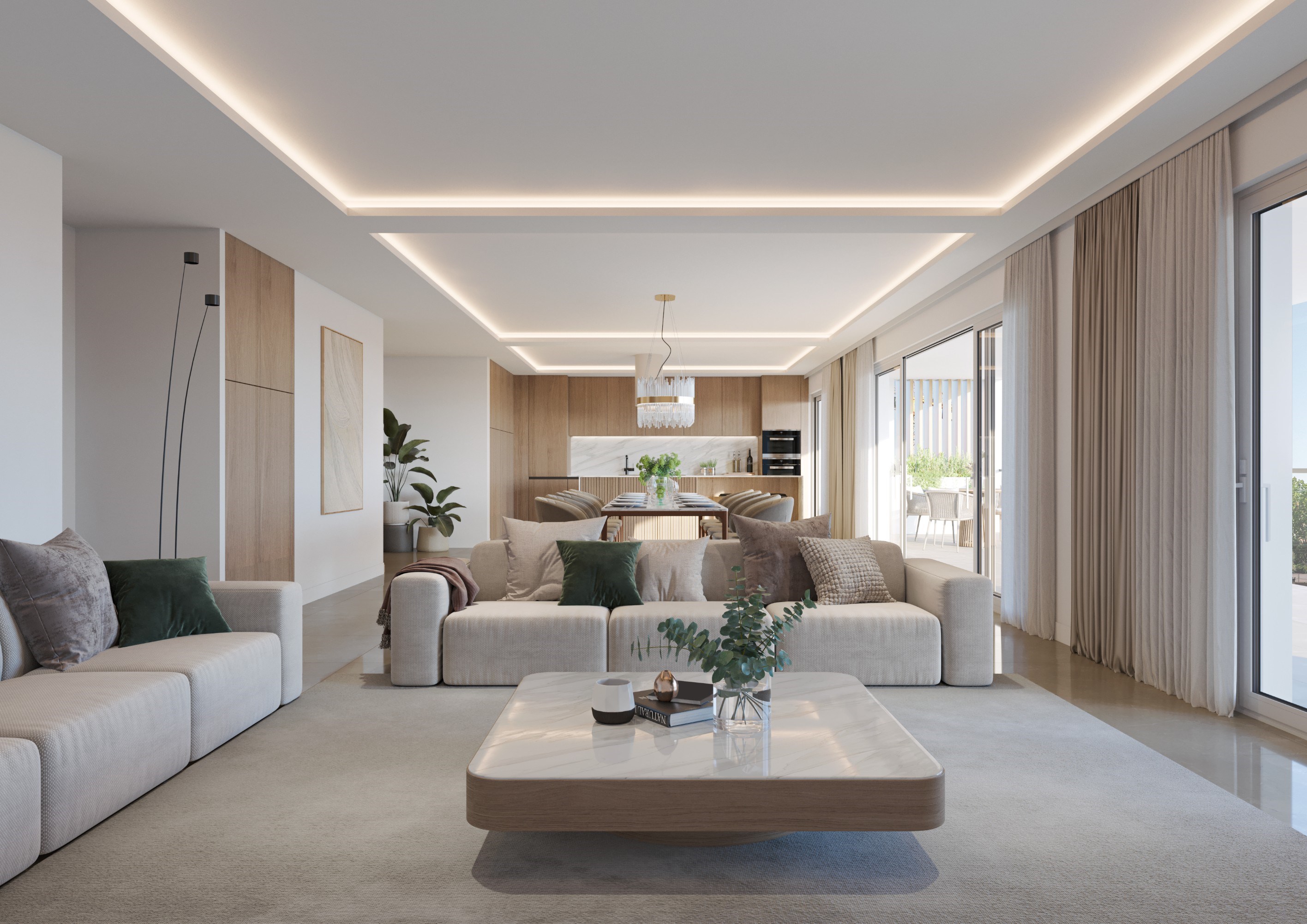  Cannes center, 3 bedroomed penthouse with refined fittings - 物件實景