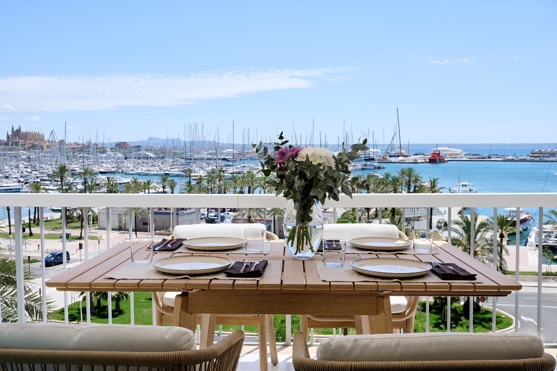  Flat with views of the harbor on Paseo Marítimo de Palma - 物件實景