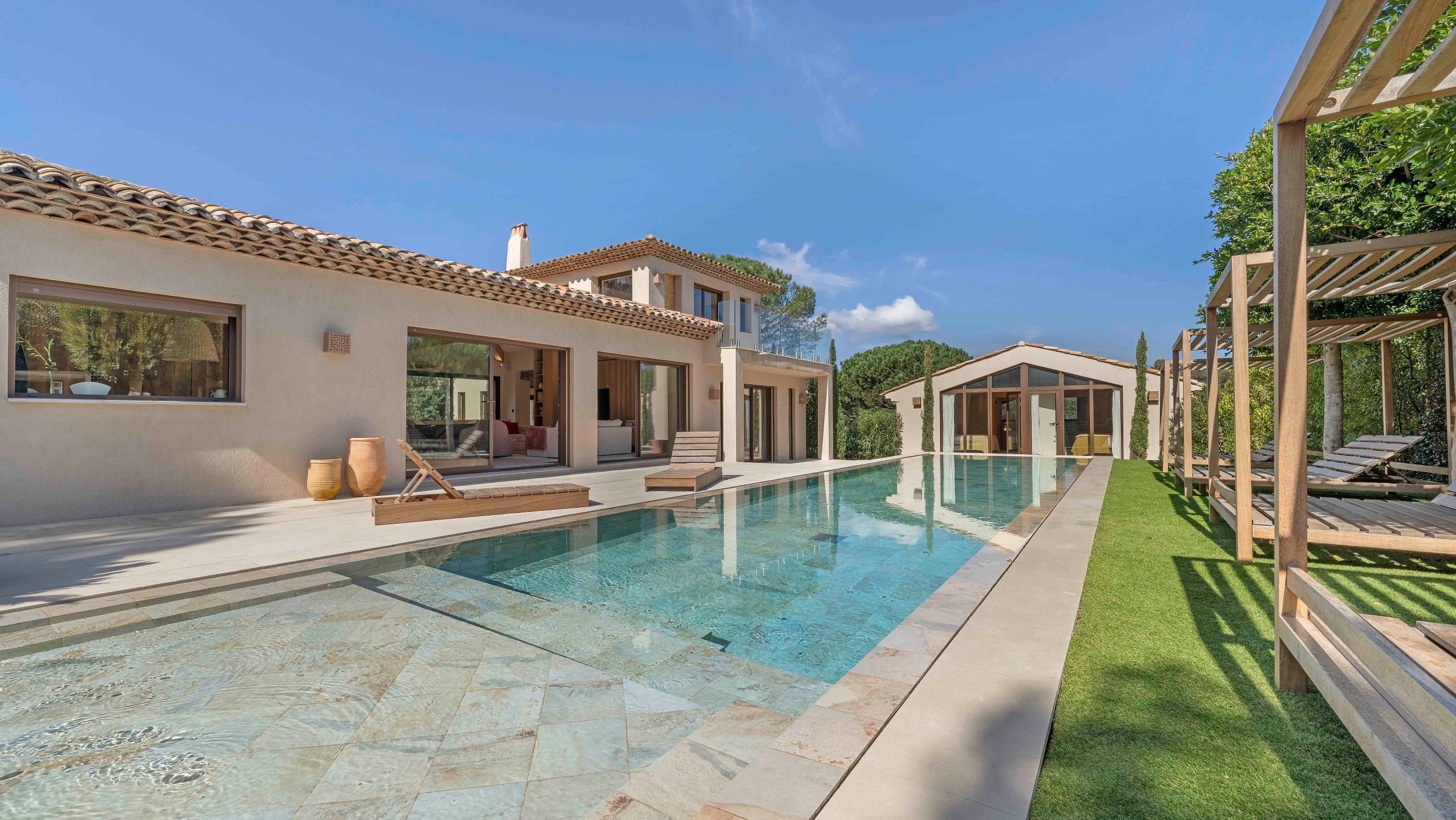 Ramatuelle near Saint-Tropez, contemporary villa walking distance to Pampelonne… - 物件實景