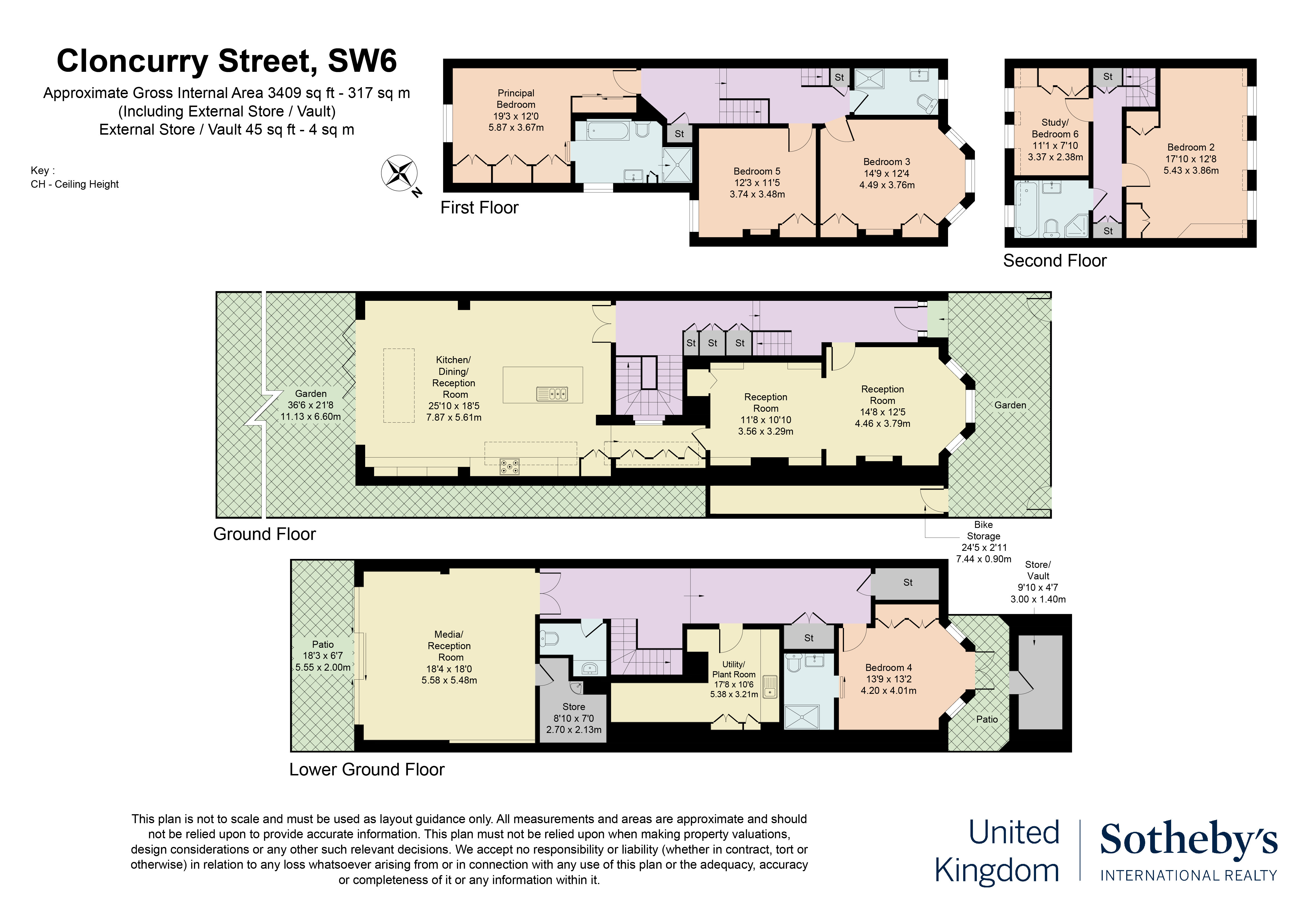  An Expansive Family House on Fulham’s Alphabet Streets - 物件實景