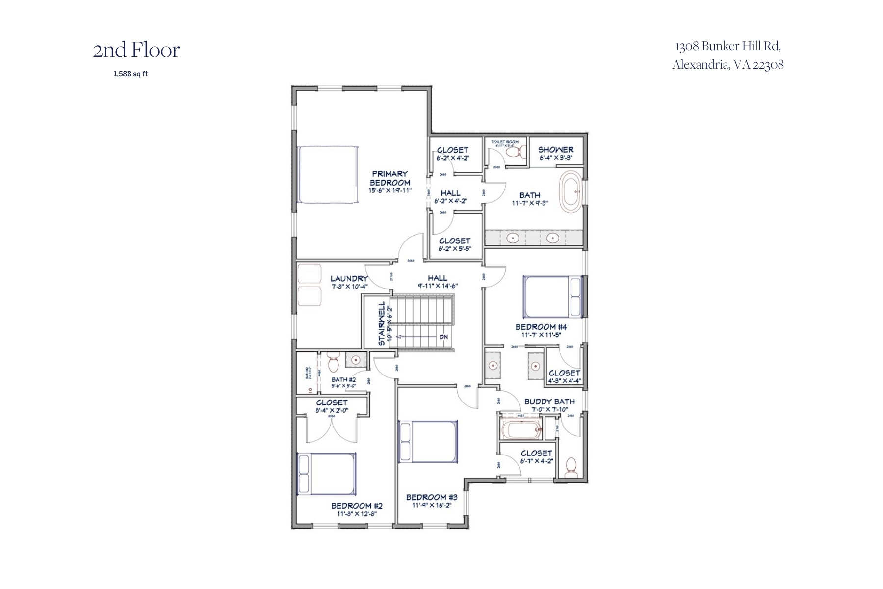  1308 Bunker Hill Road, Alexandria, VA, 22308 - 物件實景