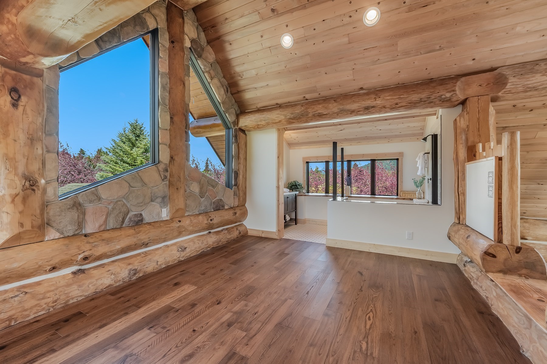  Artistic Log Home, Stunning Mountain Views - 物件實景