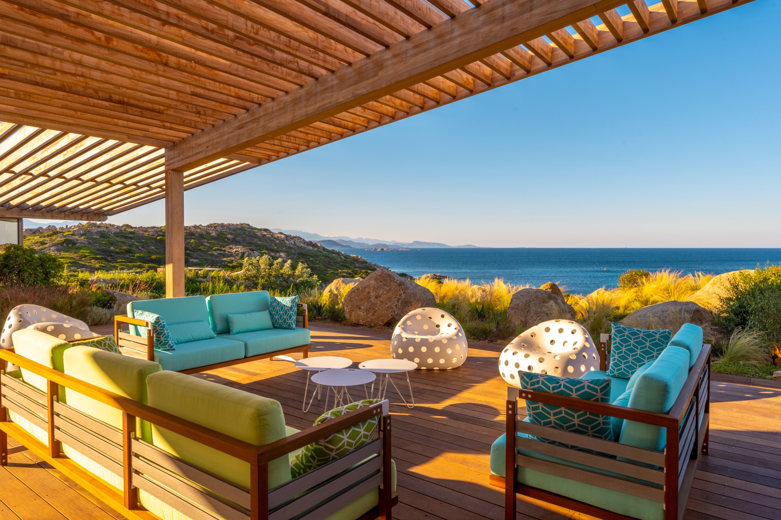  FOR SALE : Exceptional contemporary property - Panoramic sea view - Cavallo isl… - 物件實景