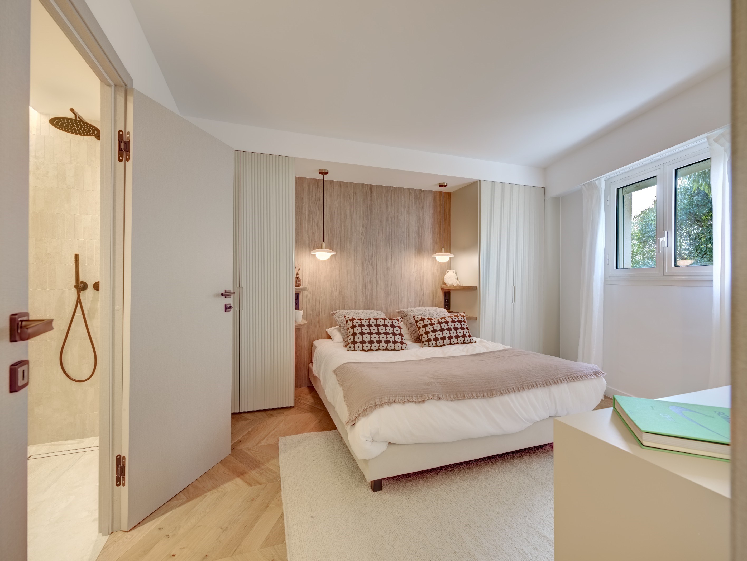 Cannes Basse Californie luxury 135 m² apartment, top floor, sea view - 物件實景
