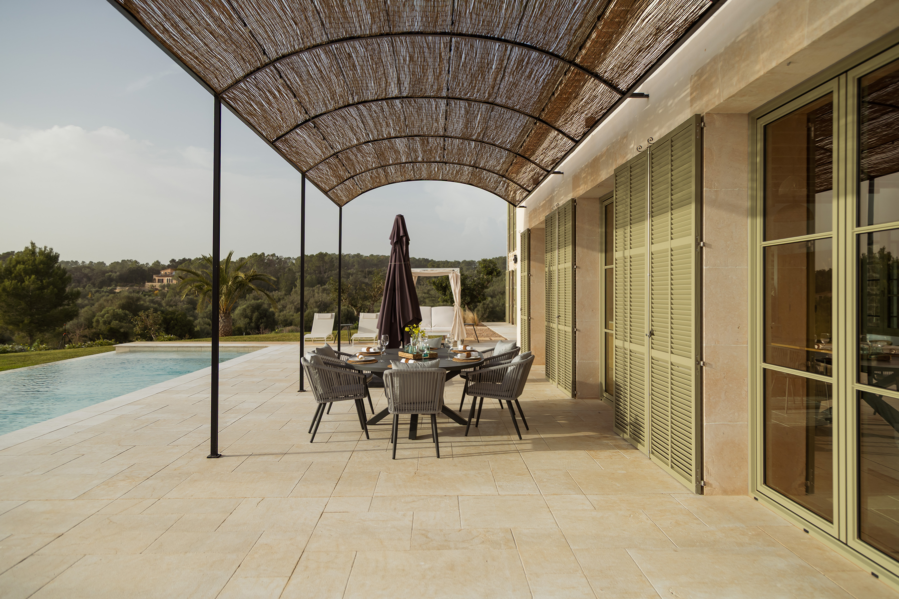  Contemporary country house with pool in Son Mora Negri near Porreres - 物件實景
