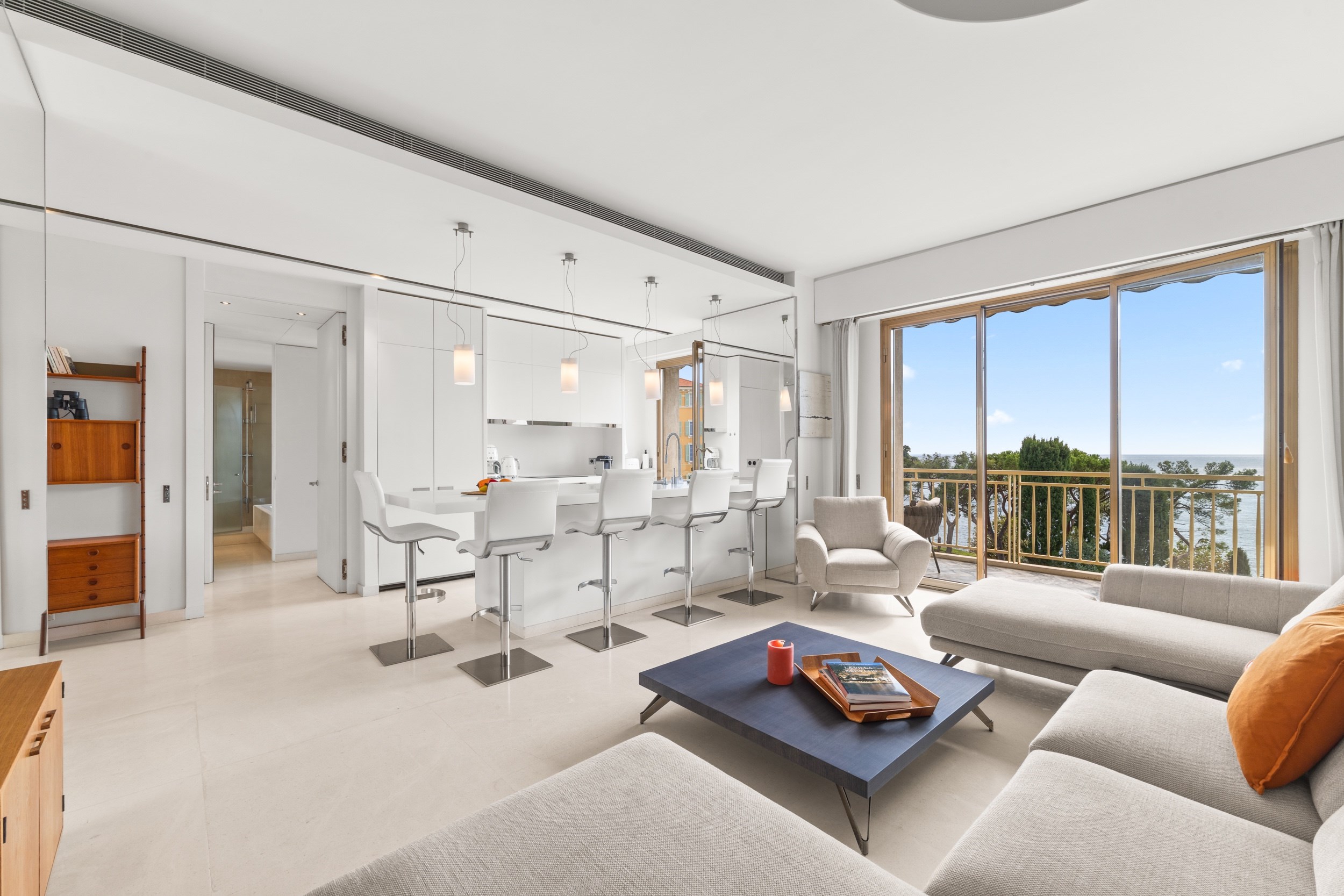  Boulevard Franck Pilatte: sea-view apartment in a prestigious residence with po… - 物件實景