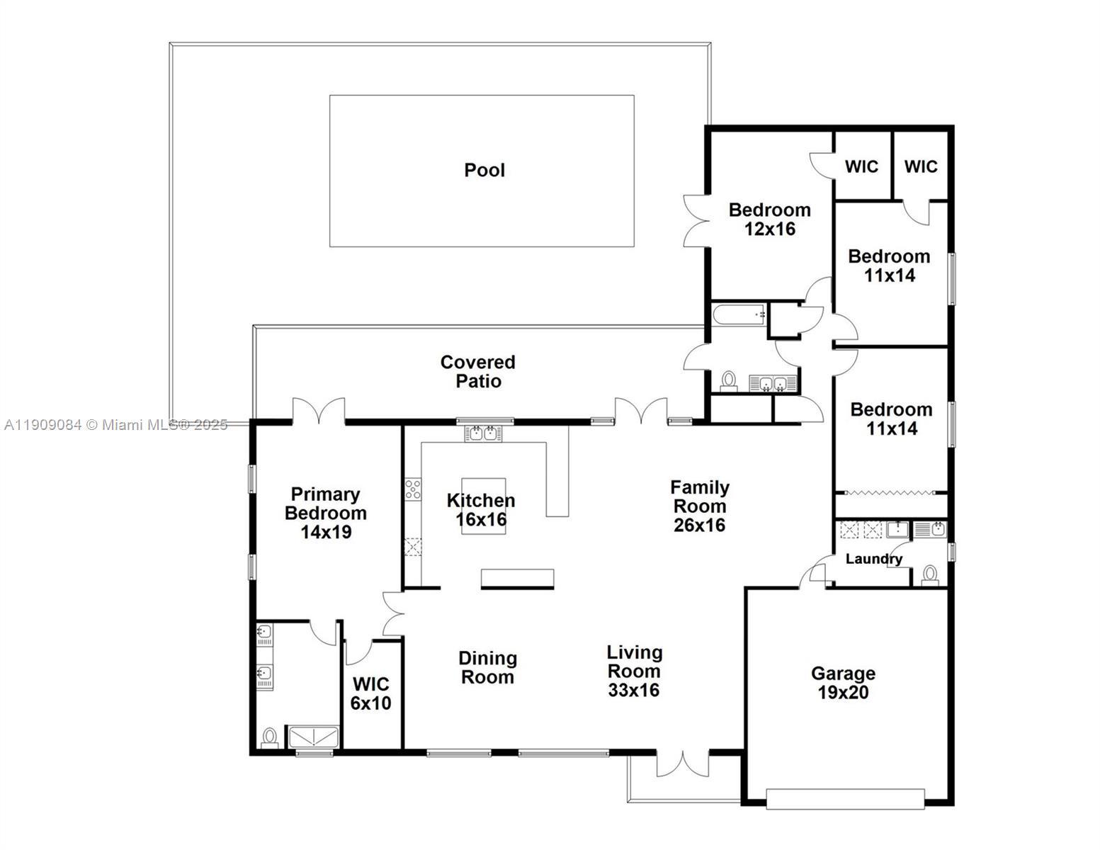 Coral Springs, Florida, 33071, United States, 4 Bedrooms Bedrooms, ,3 BathroomsBathrooms,Residential,For Sale,1987746