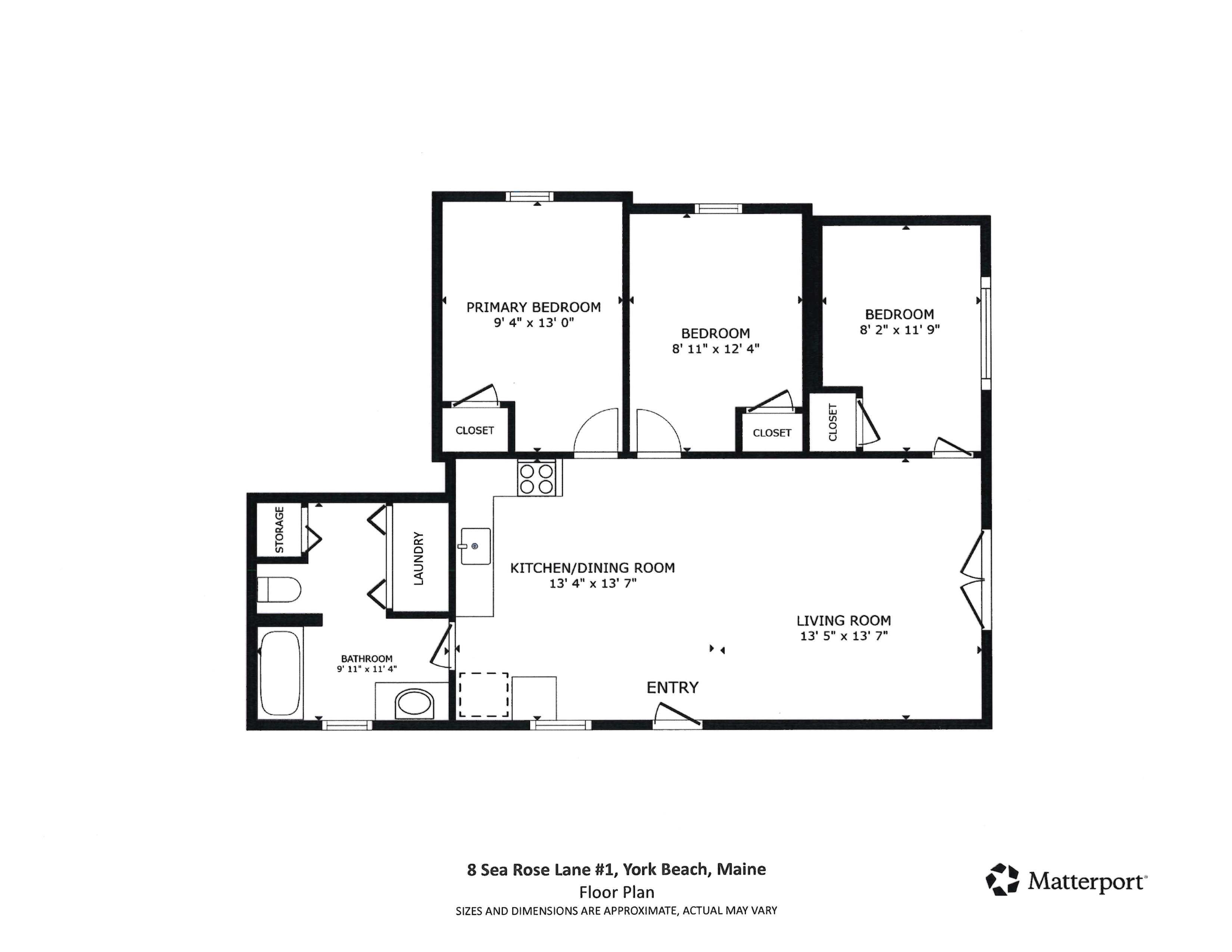  First Level Condo 50 Steps From Long Sands Beach Bathouse in York - 物件實景