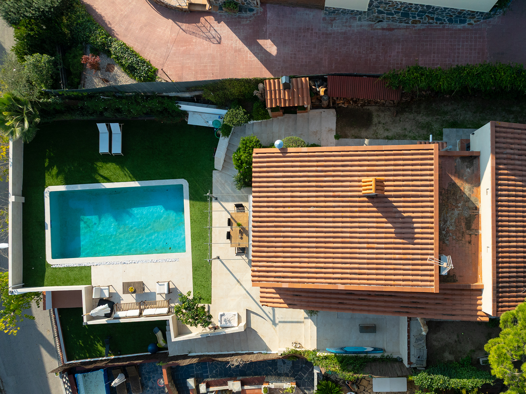  House with pool and sea views in Alella - 物件實景