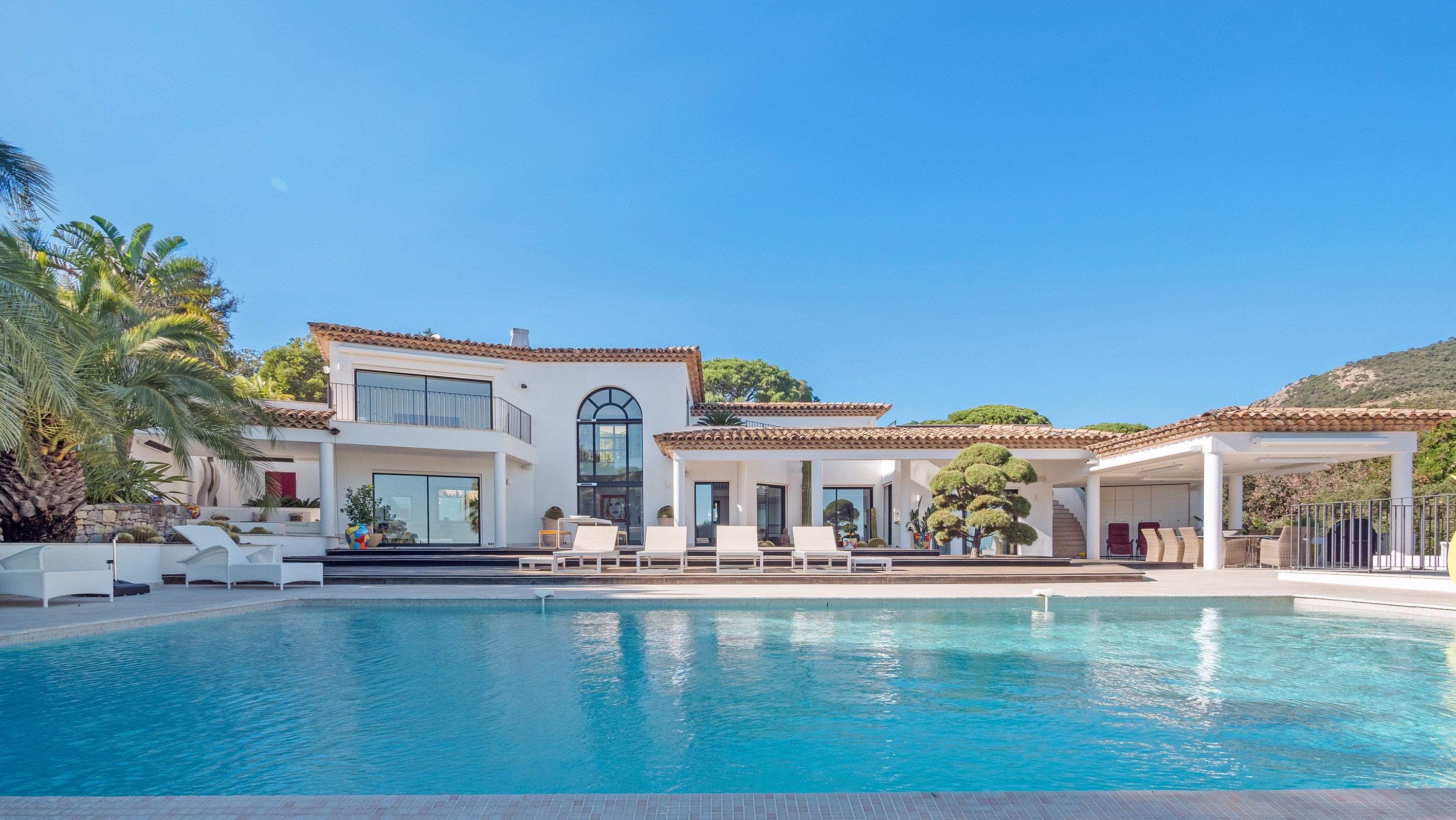  Grimaud Modern home with pool and sea view - Beauvallon Estate - 物件實景