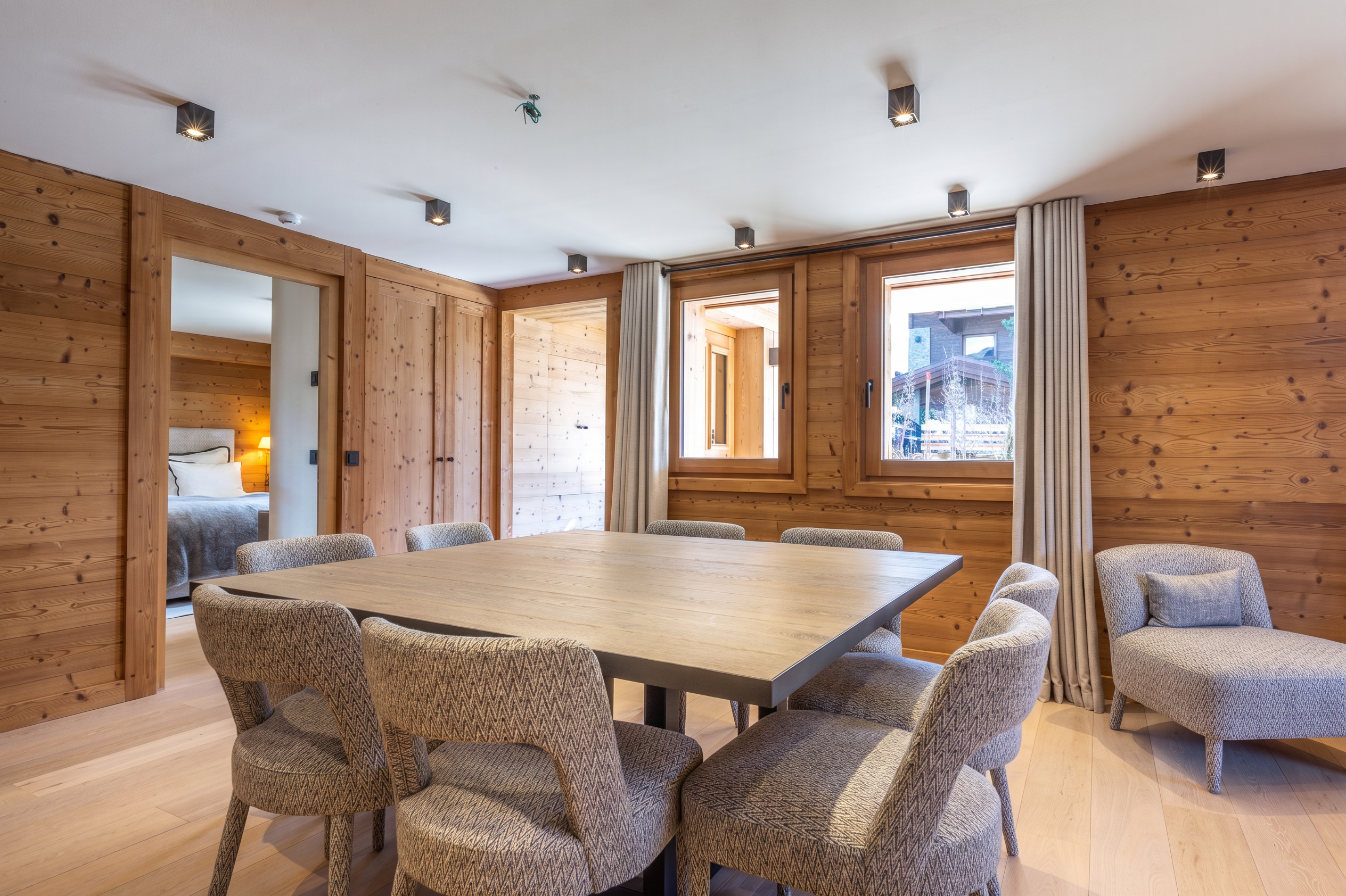  Ancolie Apartment in Megève – South-Facing Terrace and Mountain Views - 物件實景