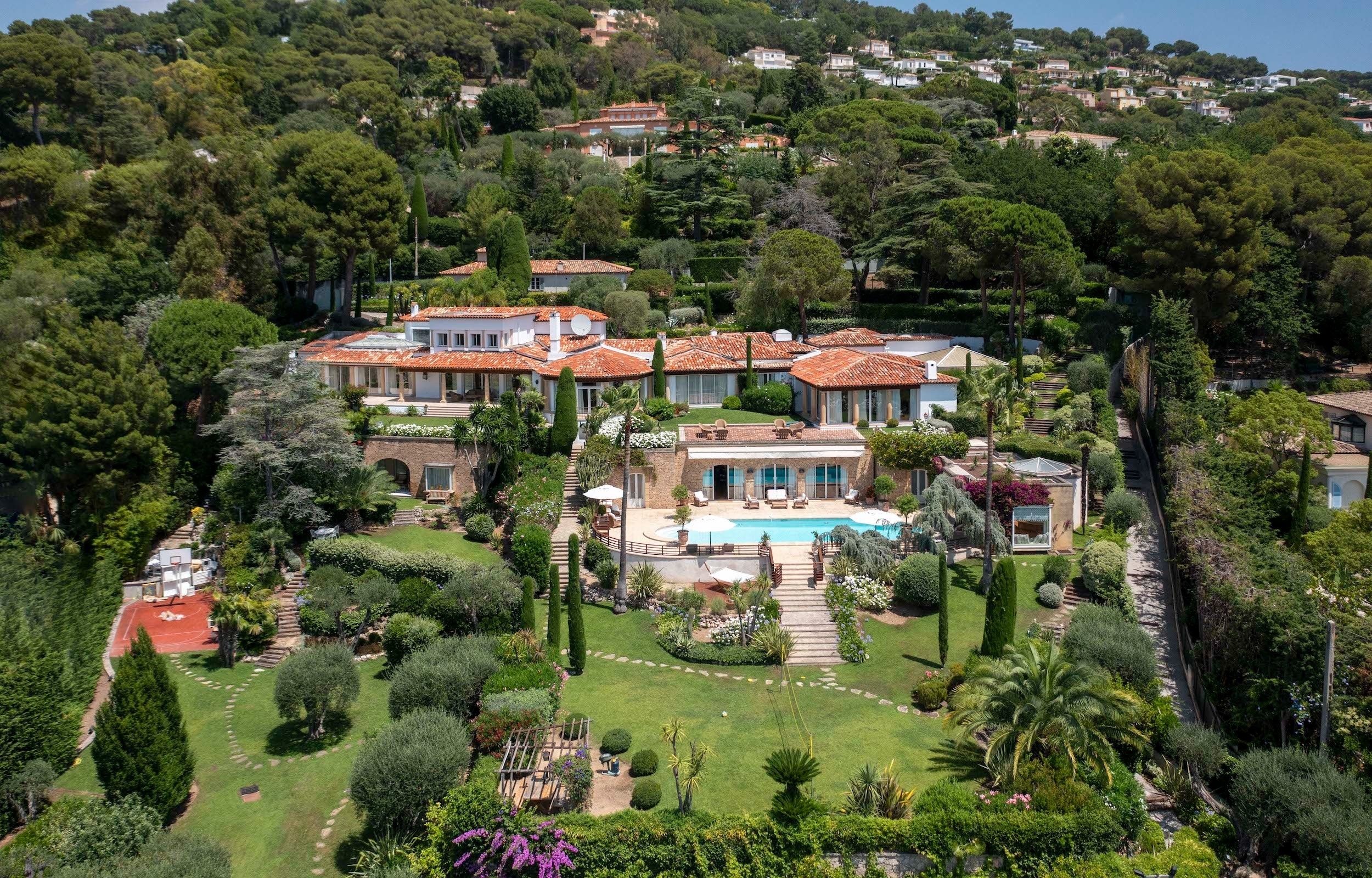 Exceptional private estate with panoramic sea views in Cannes Californie - 物件實景