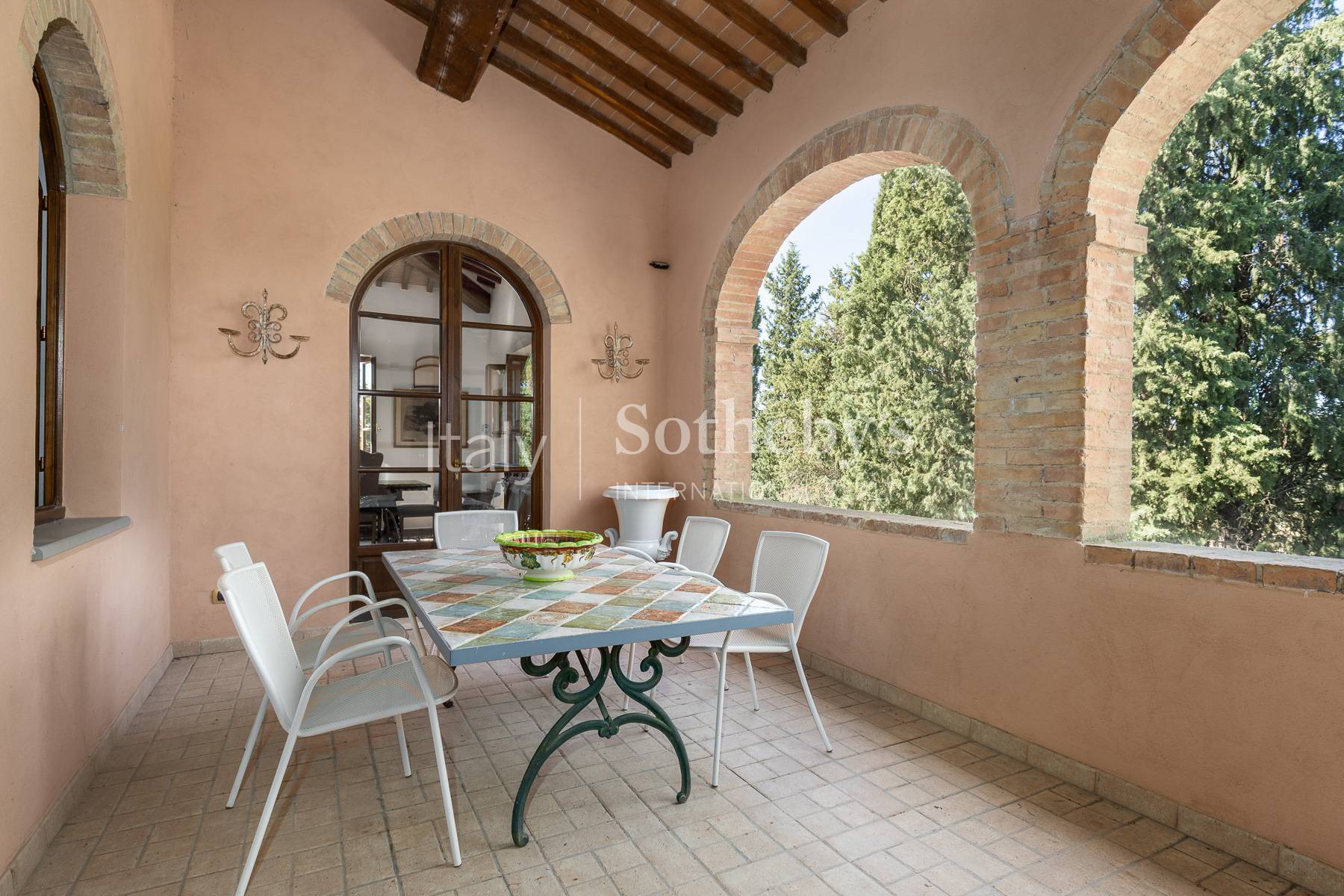  Villa with panoramic views a few km from Montalcino - 物件實景