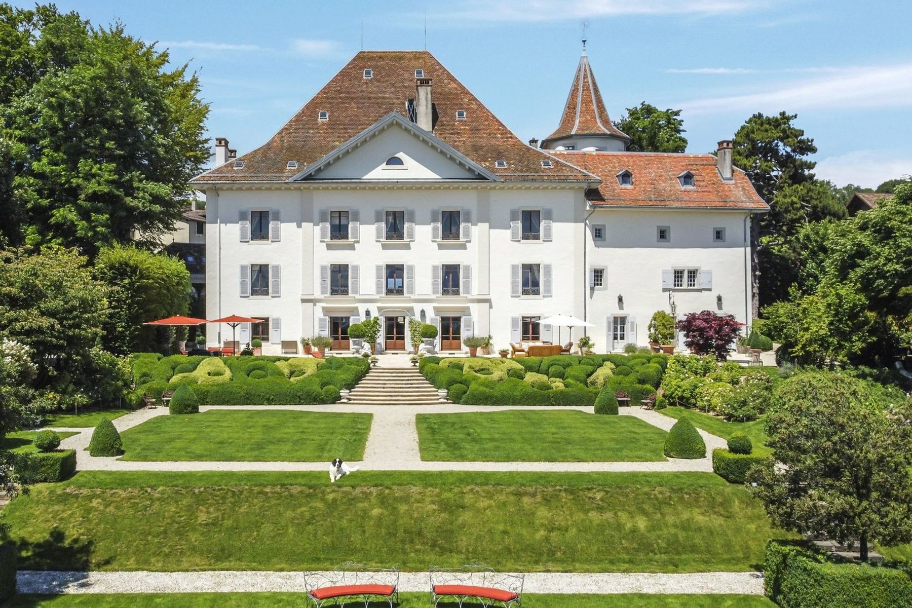  Majestic castle with panoramic lake view, near Nyon - 物件實景