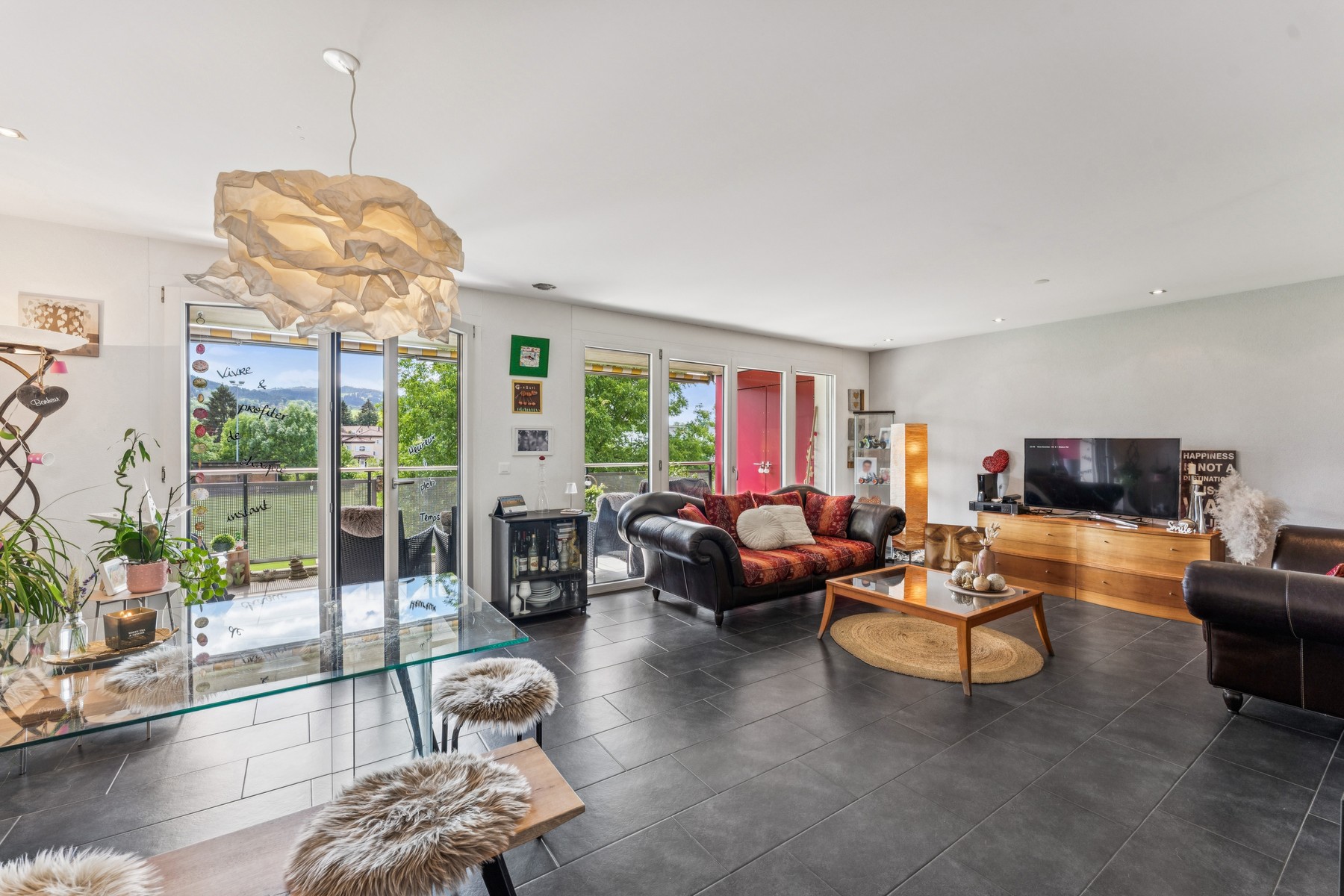  Beautiful 3.5-room apartment with an 18 m² balcony in La Tour-de-Trême - 物件實景