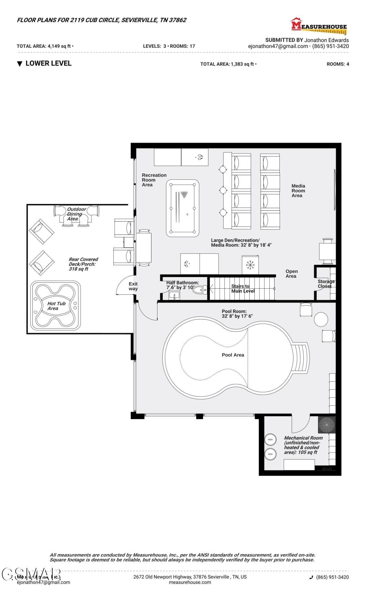 Sevierville, Tennessee, 37862, United States, 5 Bedrooms Bedrooms, ,5 BathroomsBathrooms,Residential,For Sale,2008857
