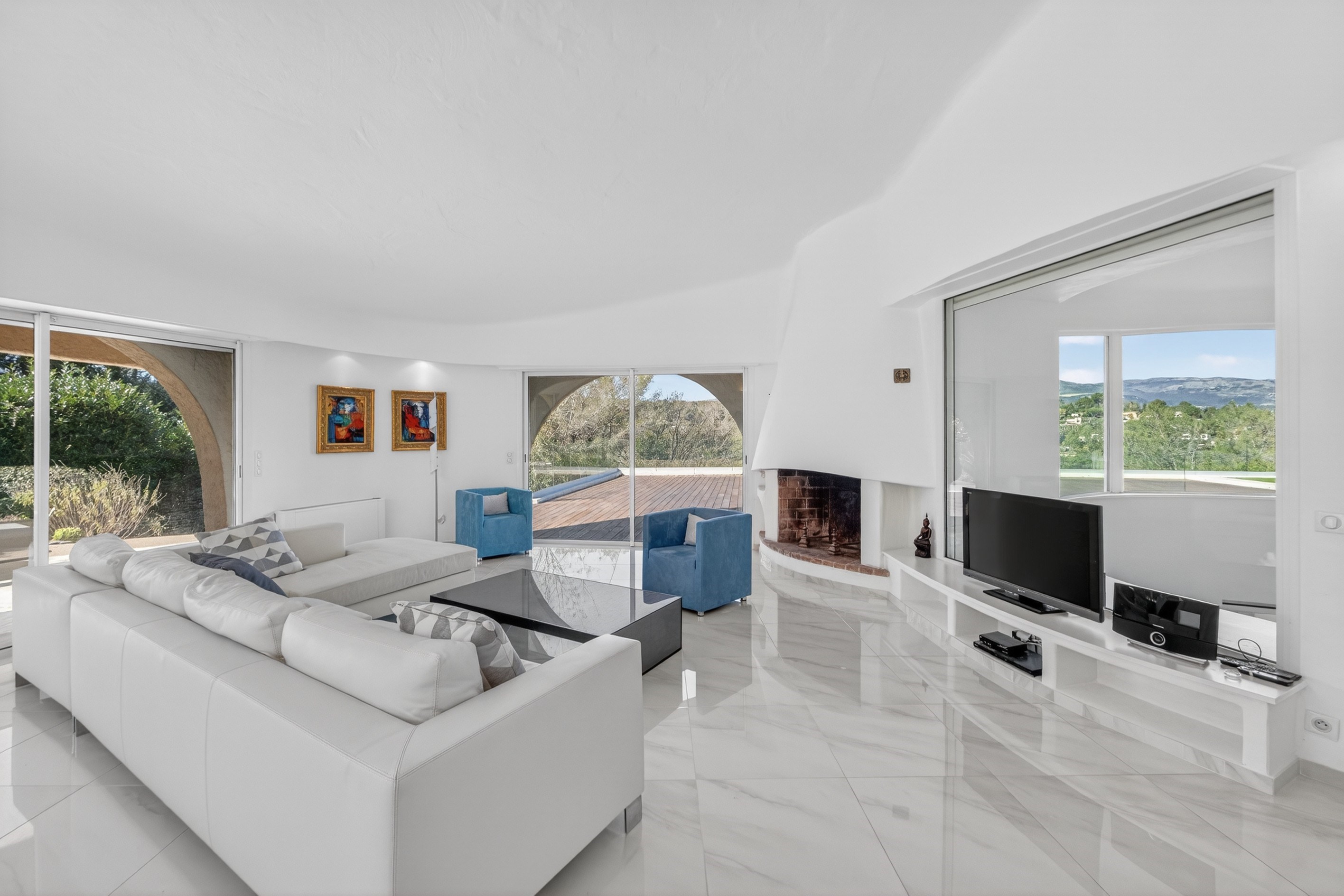 Mouans-Sartoux near Cannes, Couëlle style bastide with pool and valley views - 物件實景