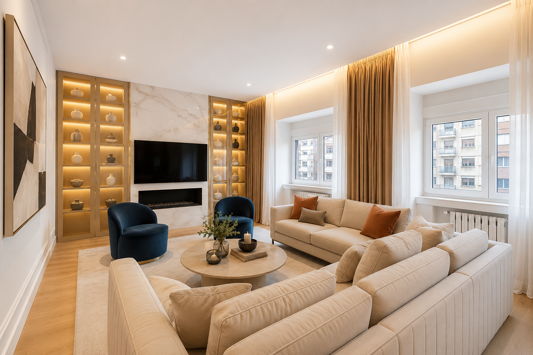  3-bedroom, 3-bathroom home in Barrio de Salamanca - 物件實景