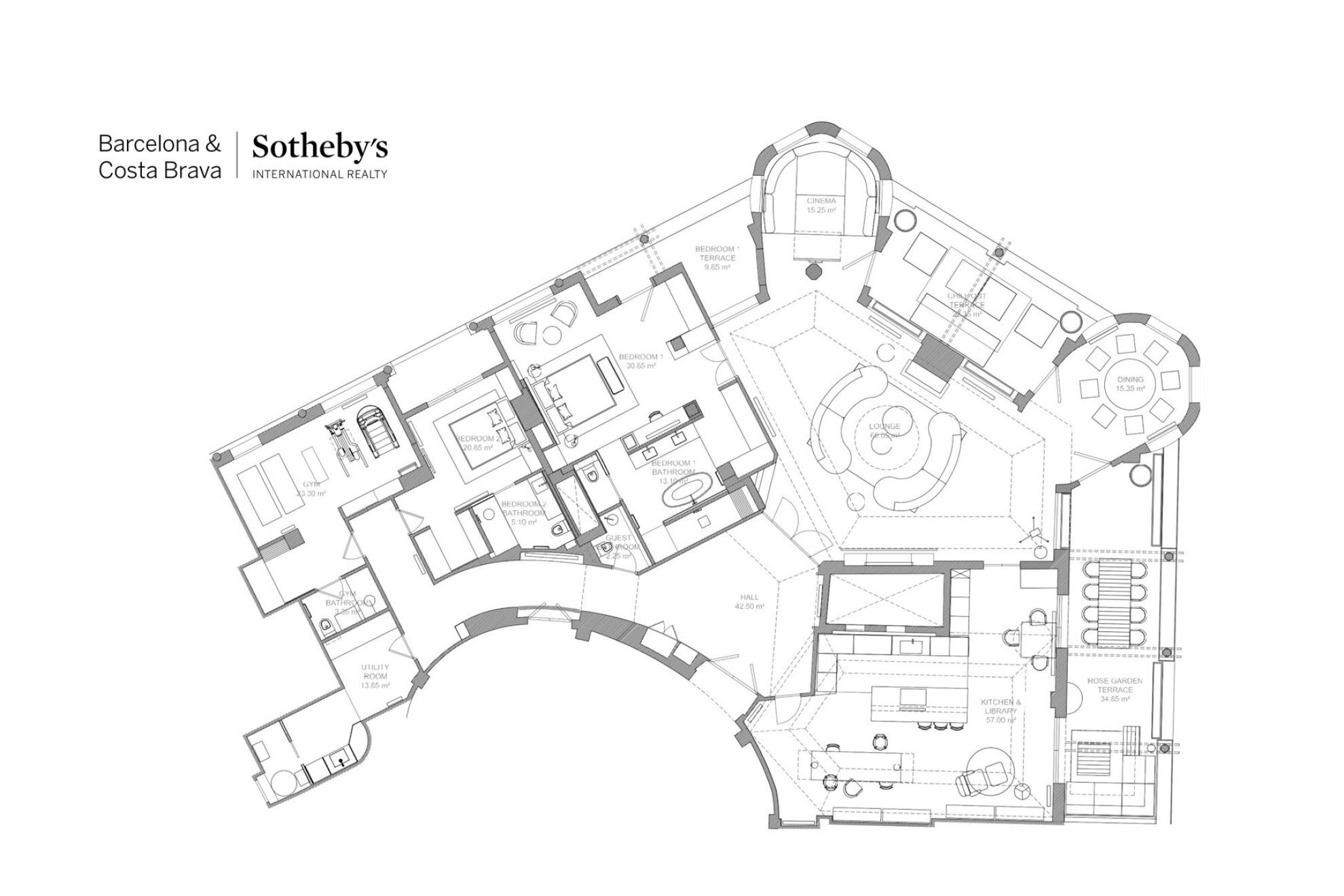  Highly unique corner penthouse with panoramic views of Barcelona - 物件實景