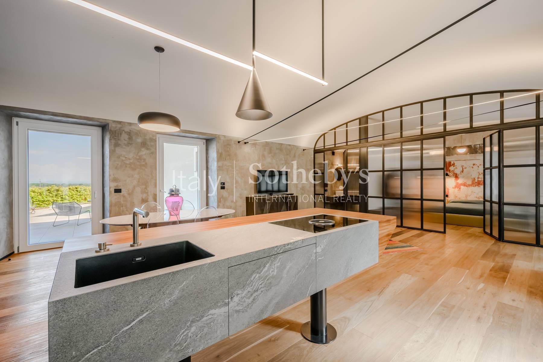 Stunning loft with terrace, garden, and private pool - 物件實景
