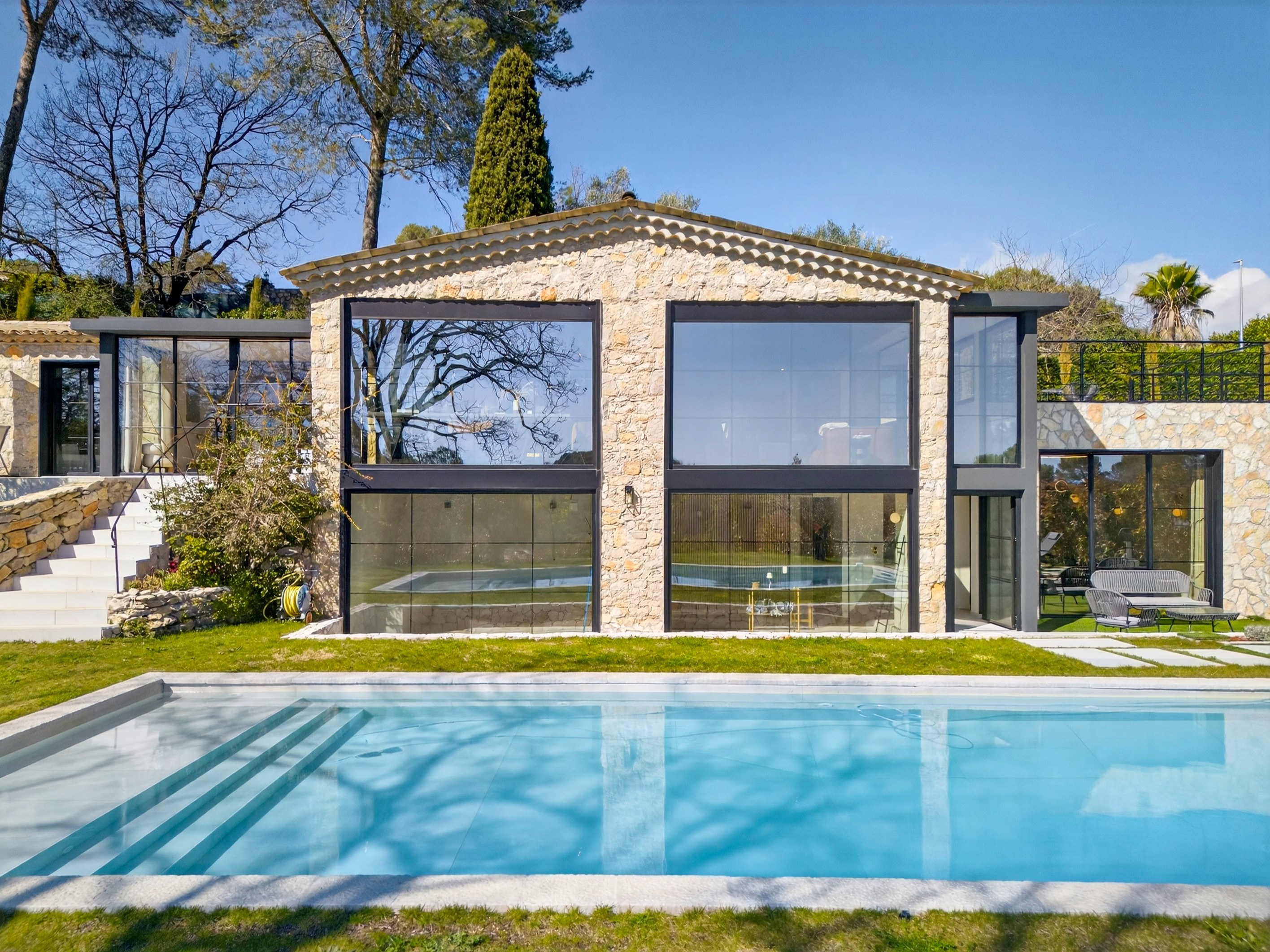  Valbonne near Cannes villa with pool and open views near the Village - 物件實景