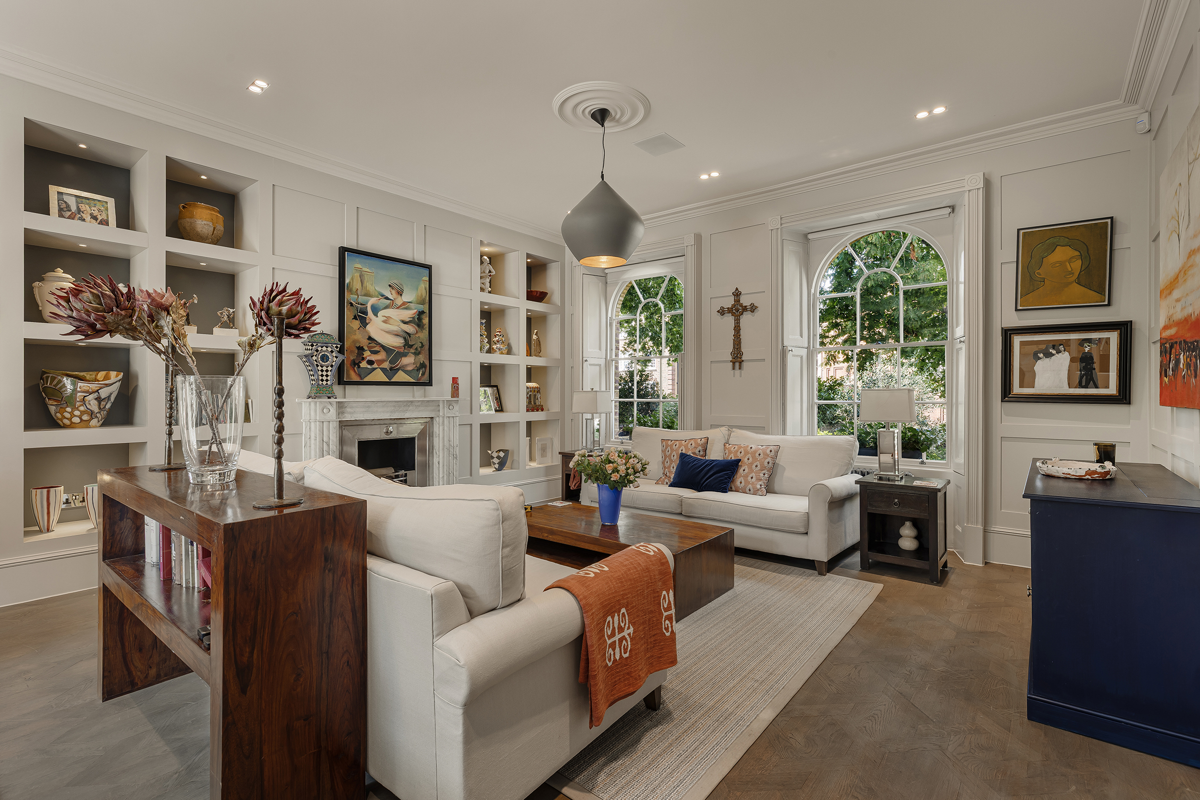  A beautifully renovated Grade II listed Georgian house with a south-facing garde - 物件實景