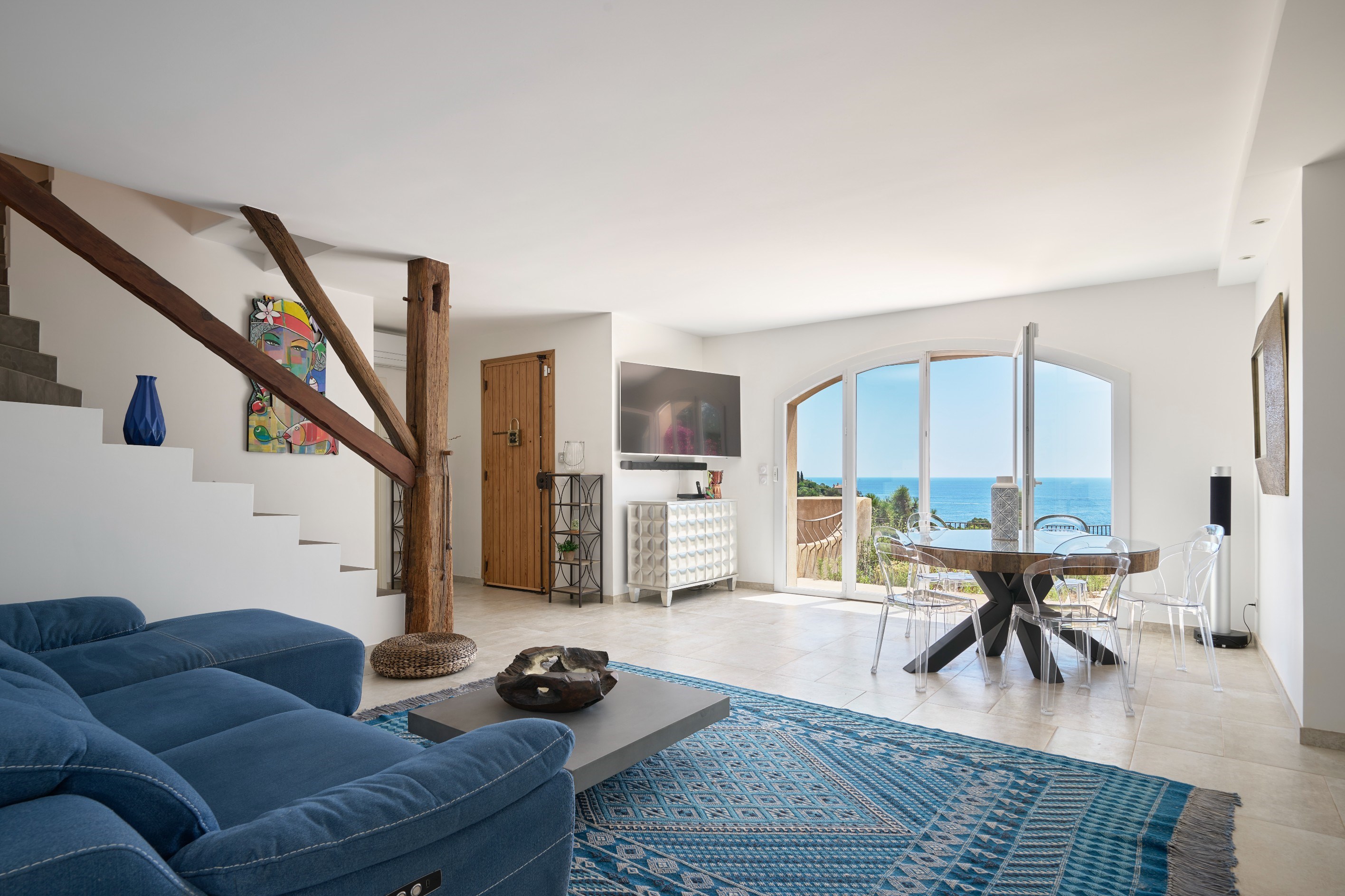  Charming Villa in Théoule-sur-Mer with Southwest Exposure and Panoramic Sea Vie… - 物件實景