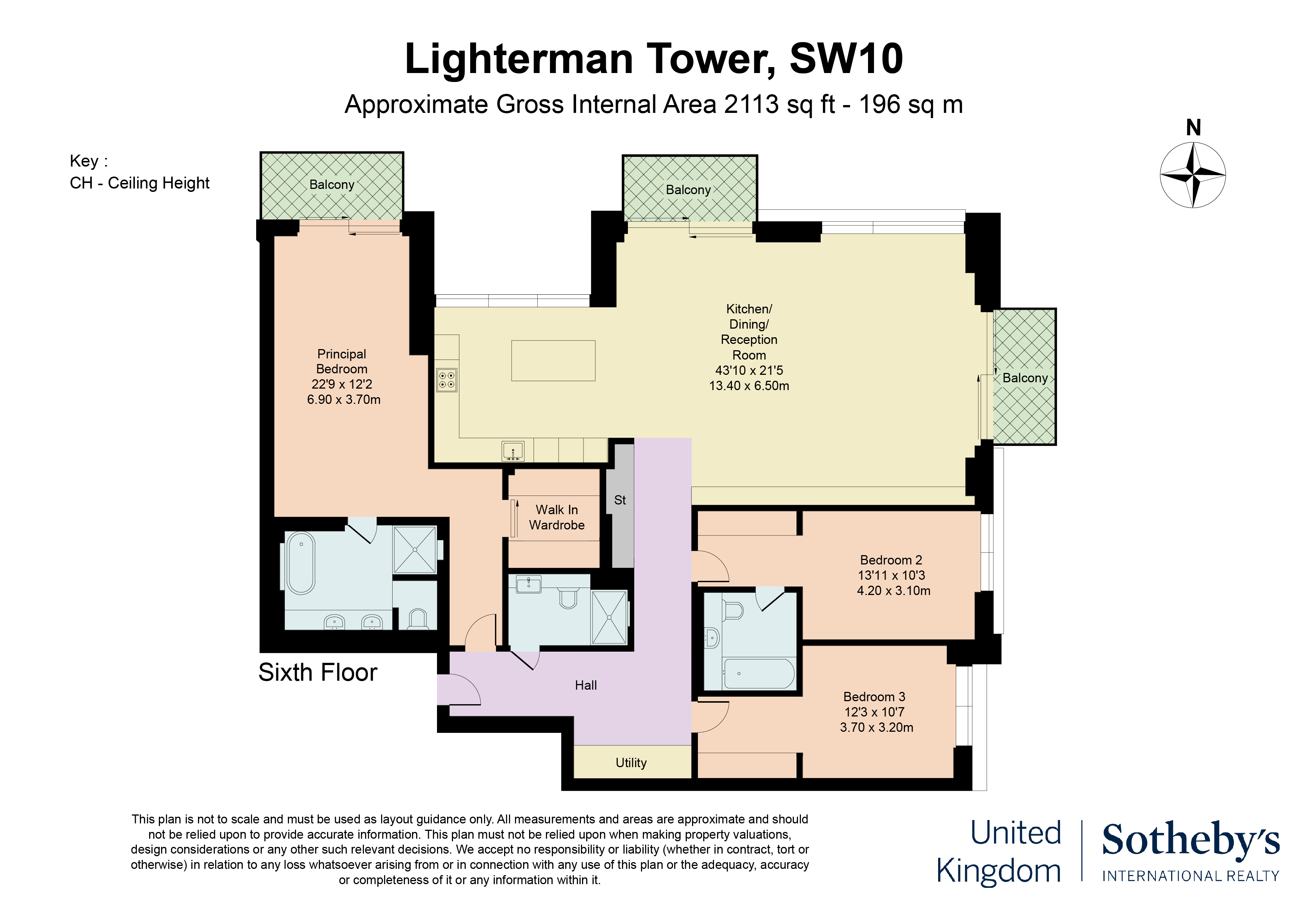 A light-filled three-bedroom apartment with three balconies in Chelsea Creek - 物件實景
