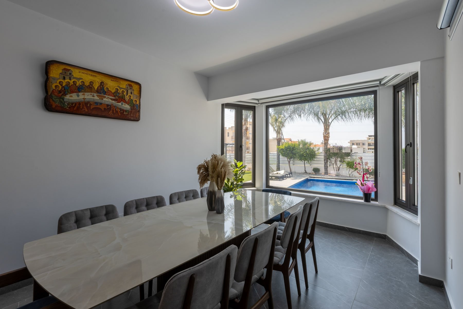  Charming Larnaca Villa - Four-Bedroom Contemporary Mediterranean Home - 物件實景